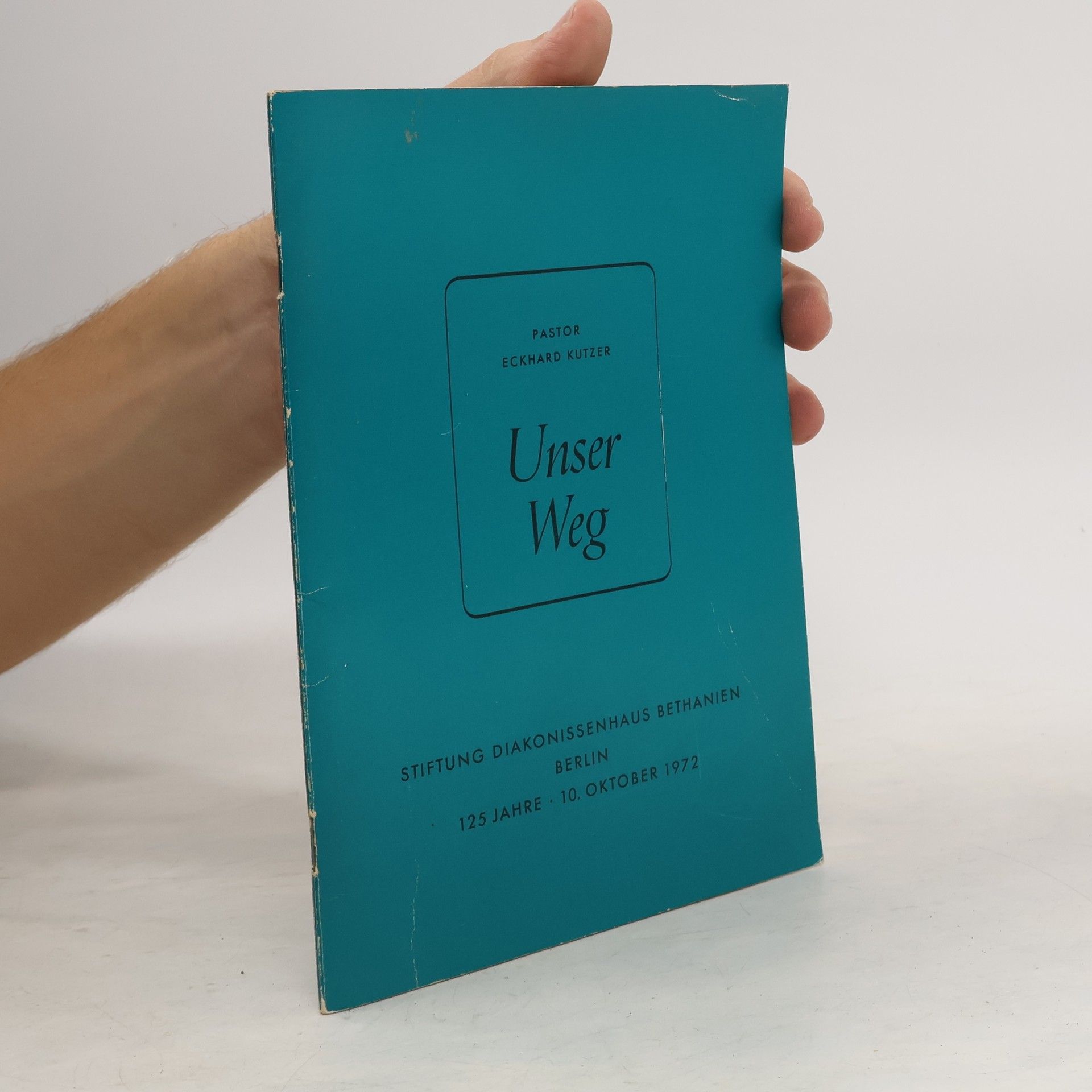 Pastor Eckhard Kutzer Unser Weg