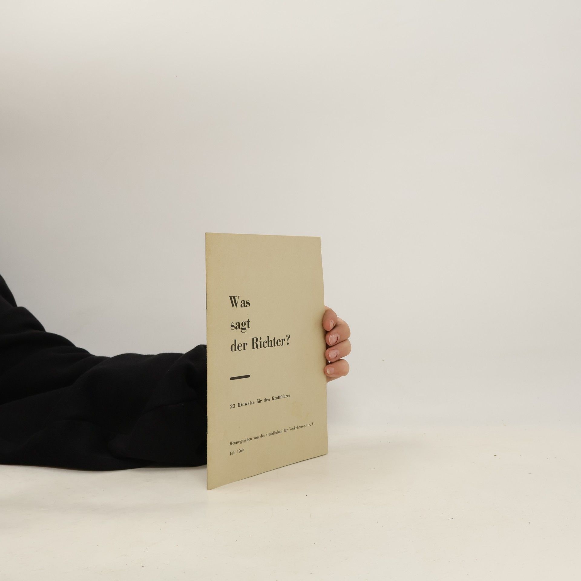 Collectif d'auteurs Was sagt der Richter?