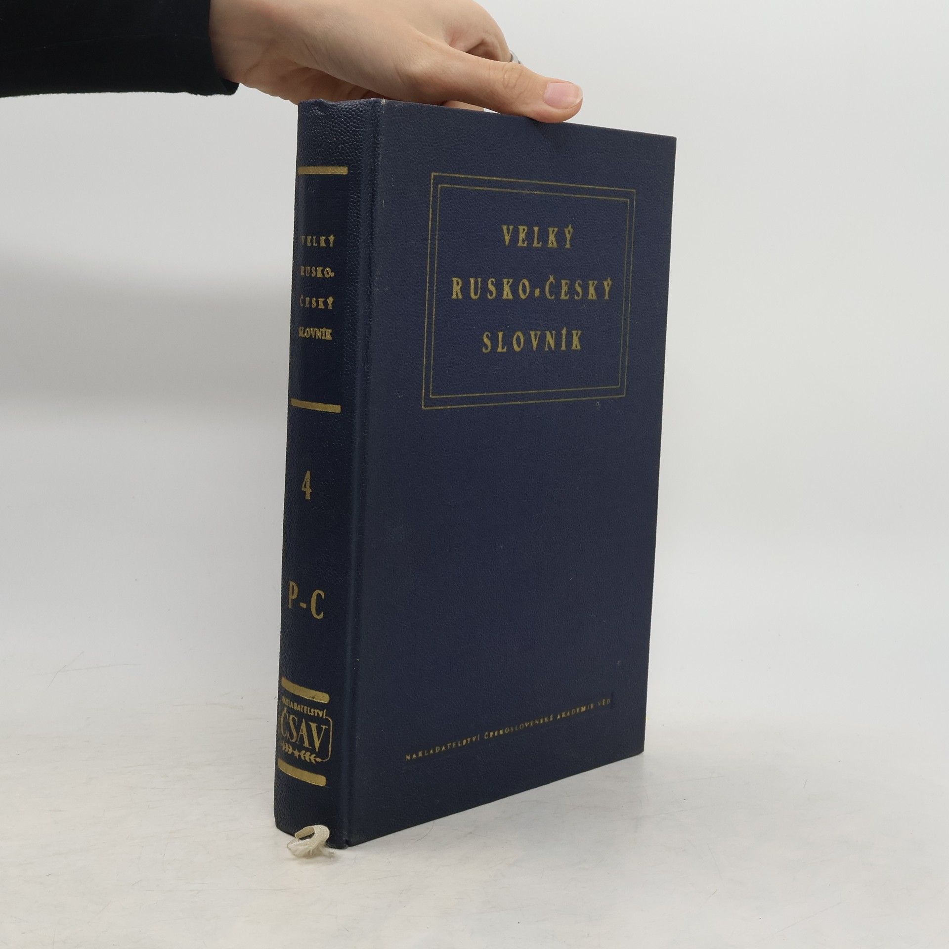 Autorenkollektiv Velký rusko-český slovník 4. P-C