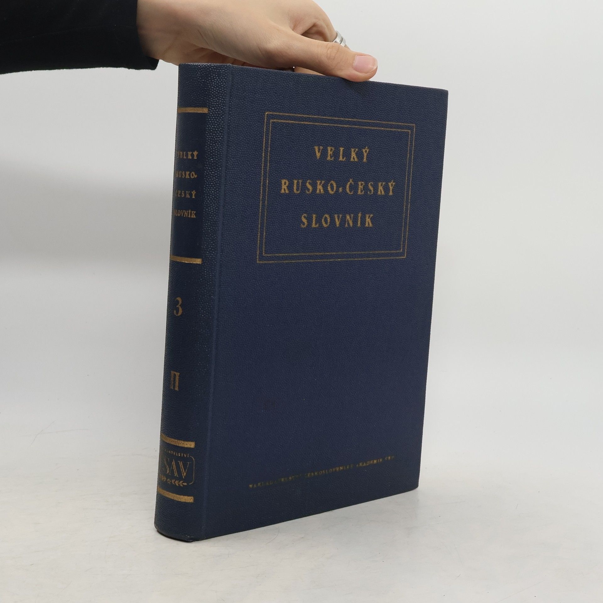 Autorenkollektiv Velký rusko-český slovník IV, P-C