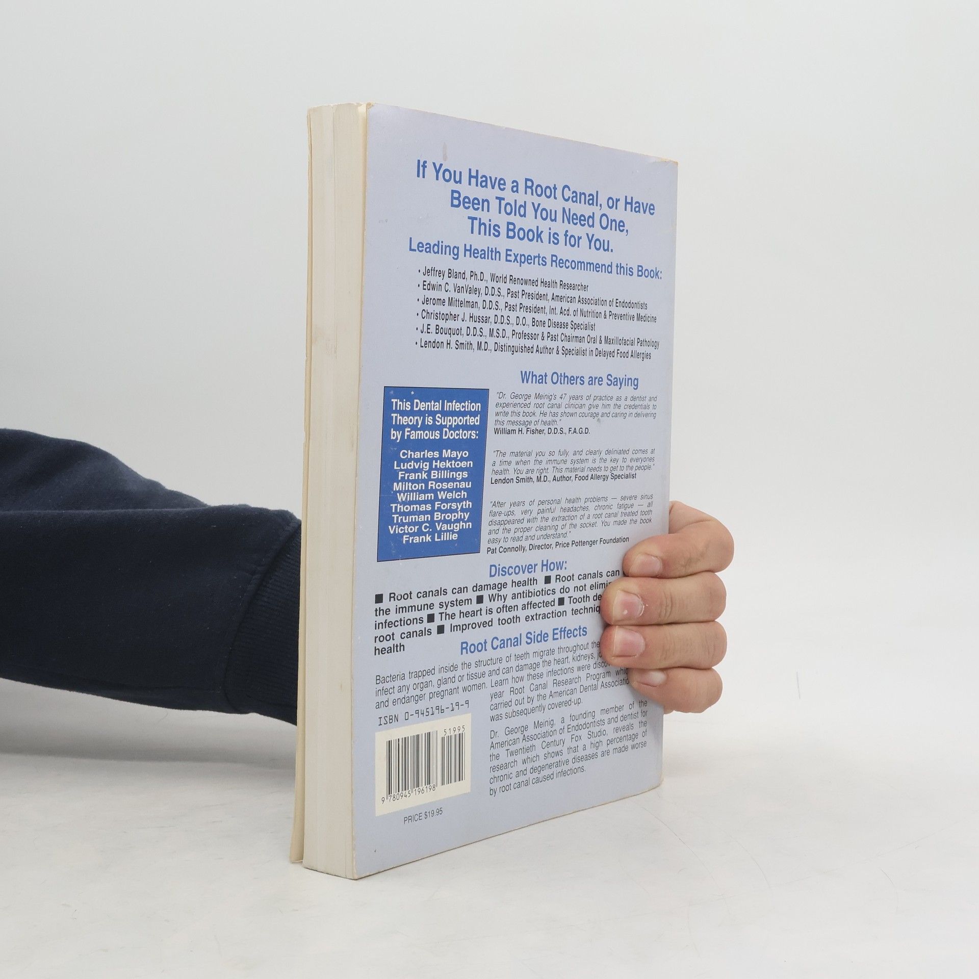 George Meinig Root canal cover-up