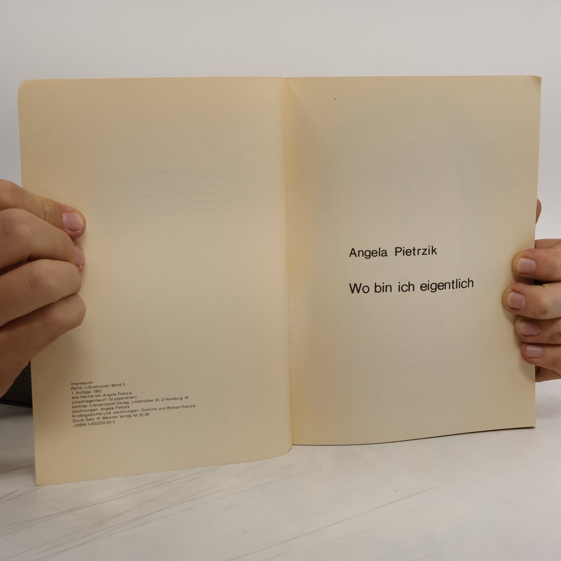 Angela Pietrzik Wo bin ich eigentlich
