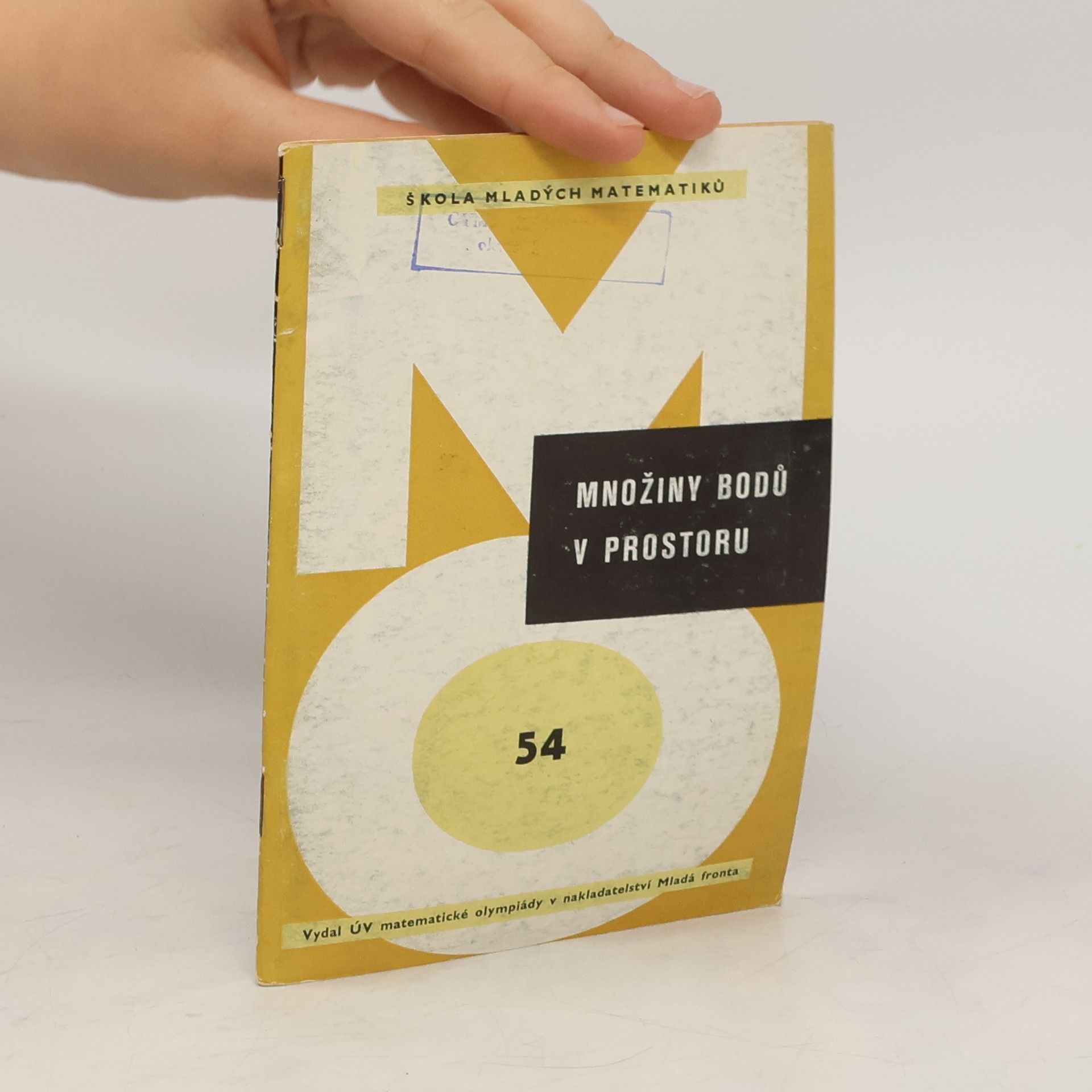 Škola mladých matematiků 54. Množiny bodů v prostoru