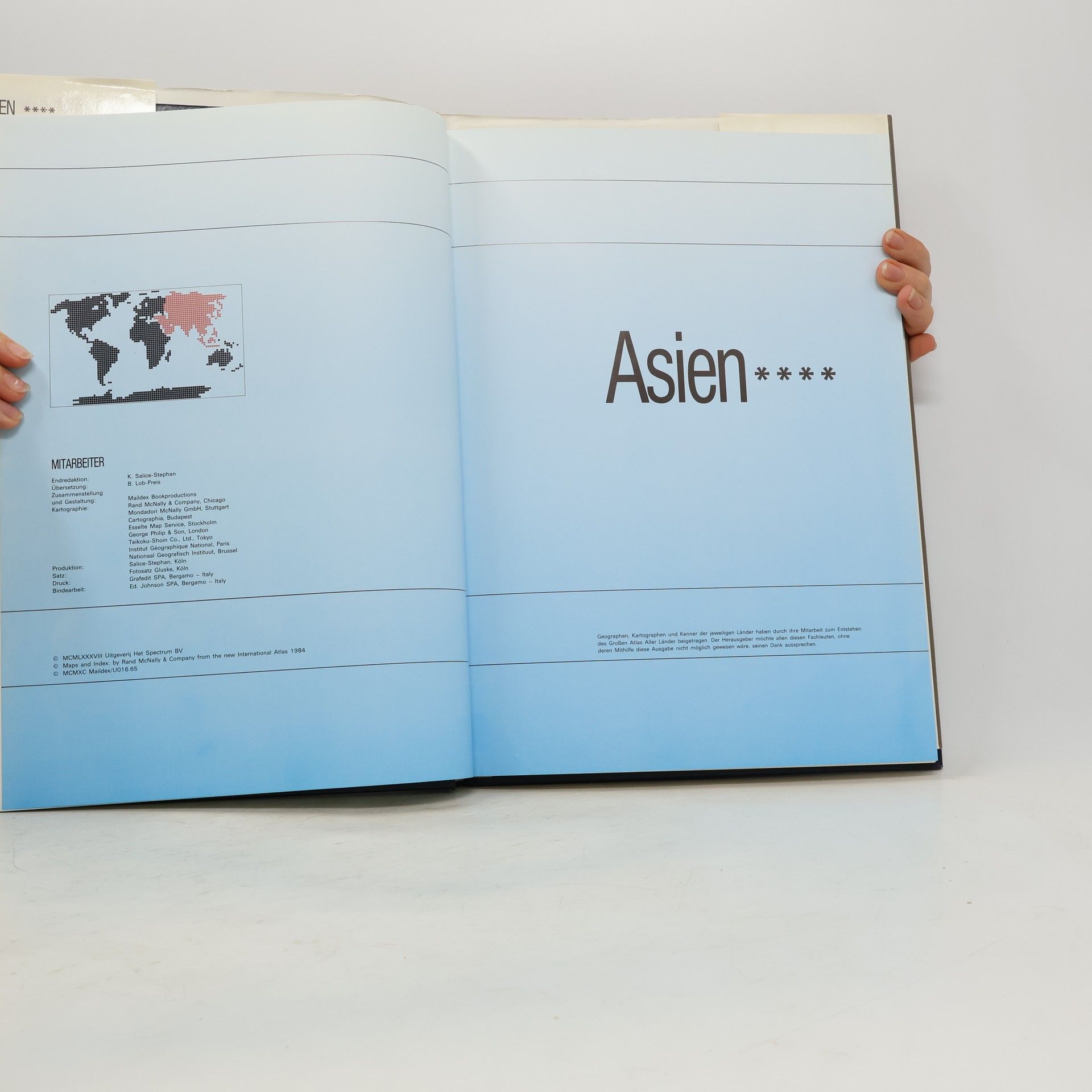 Autorenkollektiv Grosser Atlas aller Länder. Asien IV