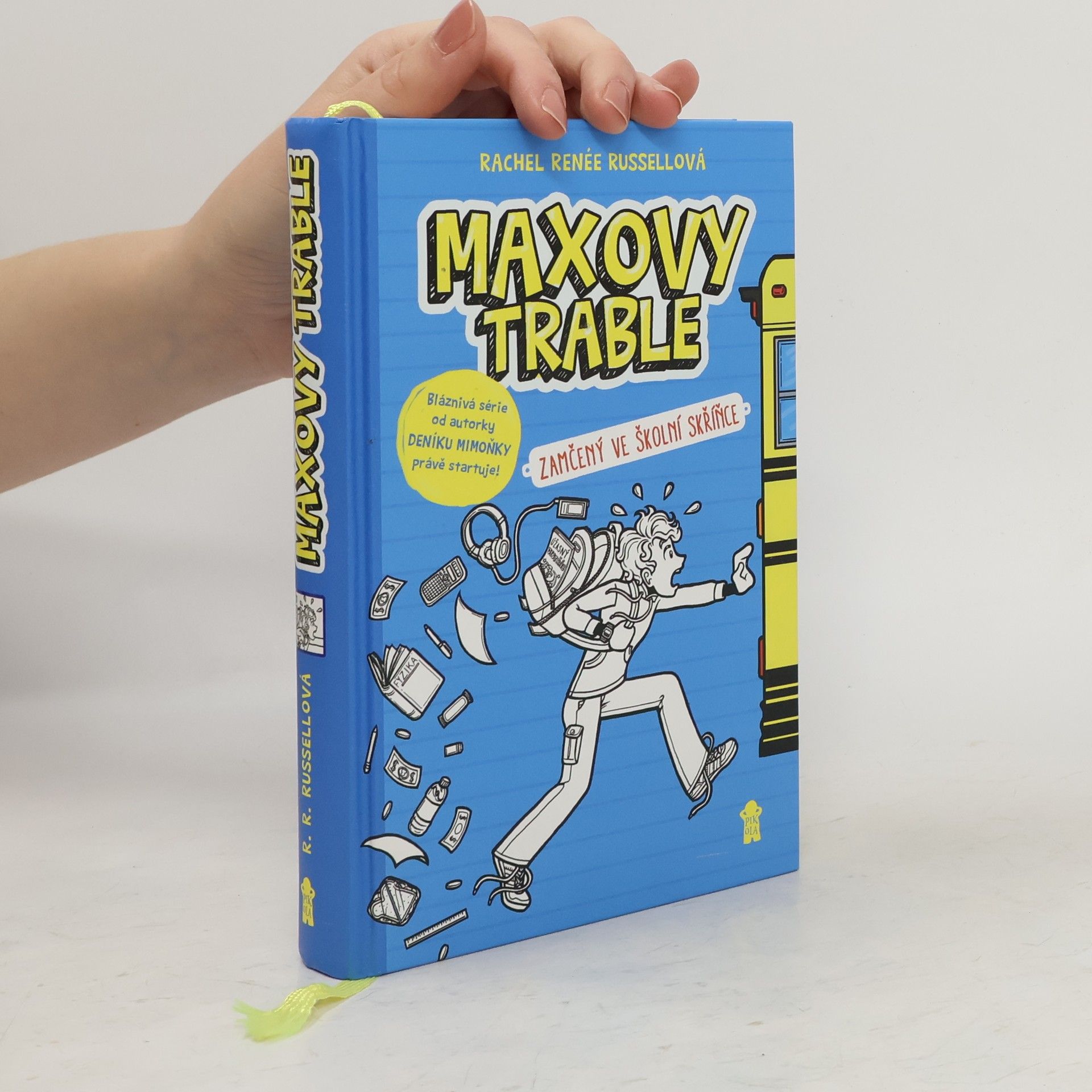 Rachel Renee Russell Maxovy trable. Kniha první, Zamčený ve školní skříňce