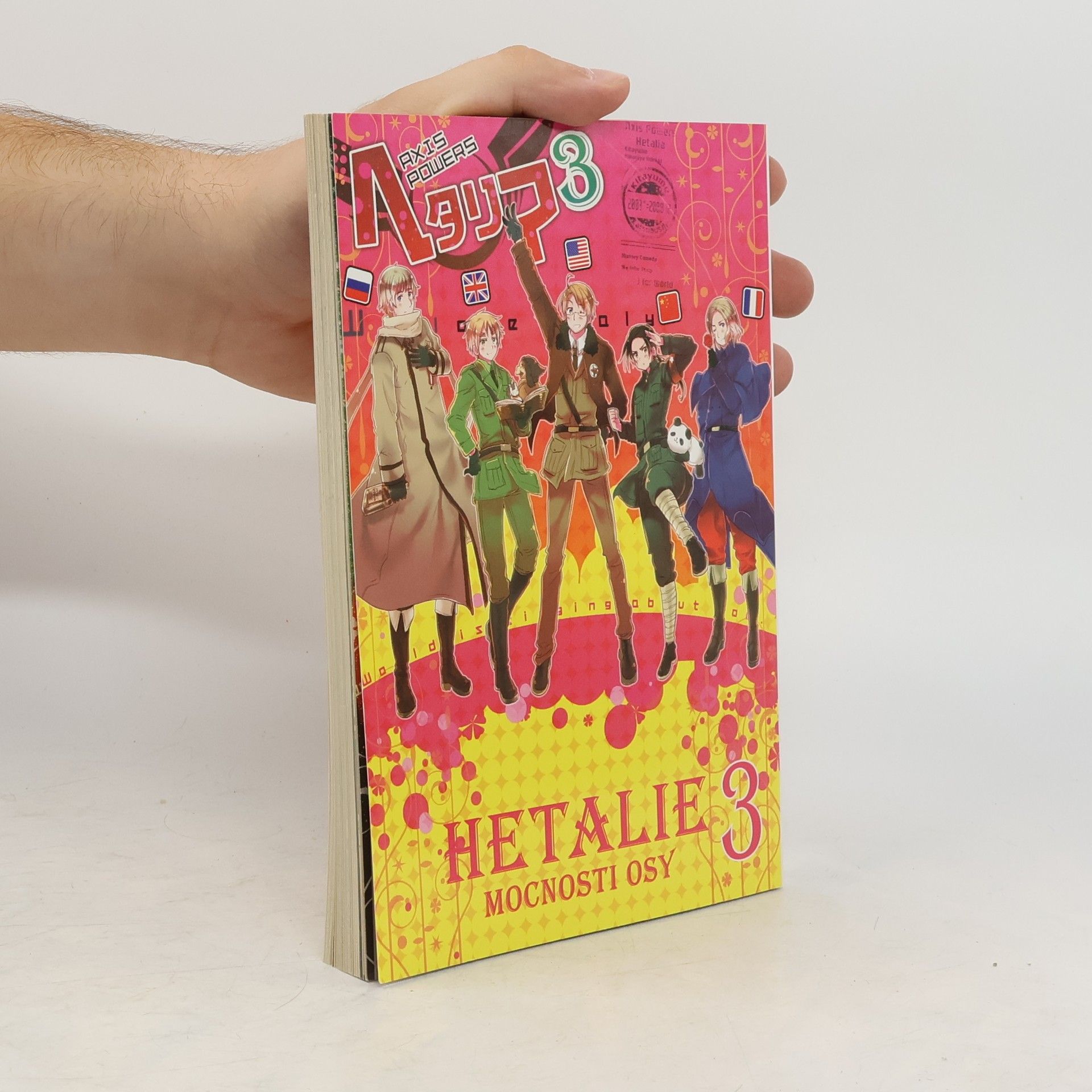 Hidekaz Himaruya Hetalie 3. Mocnosti Osy