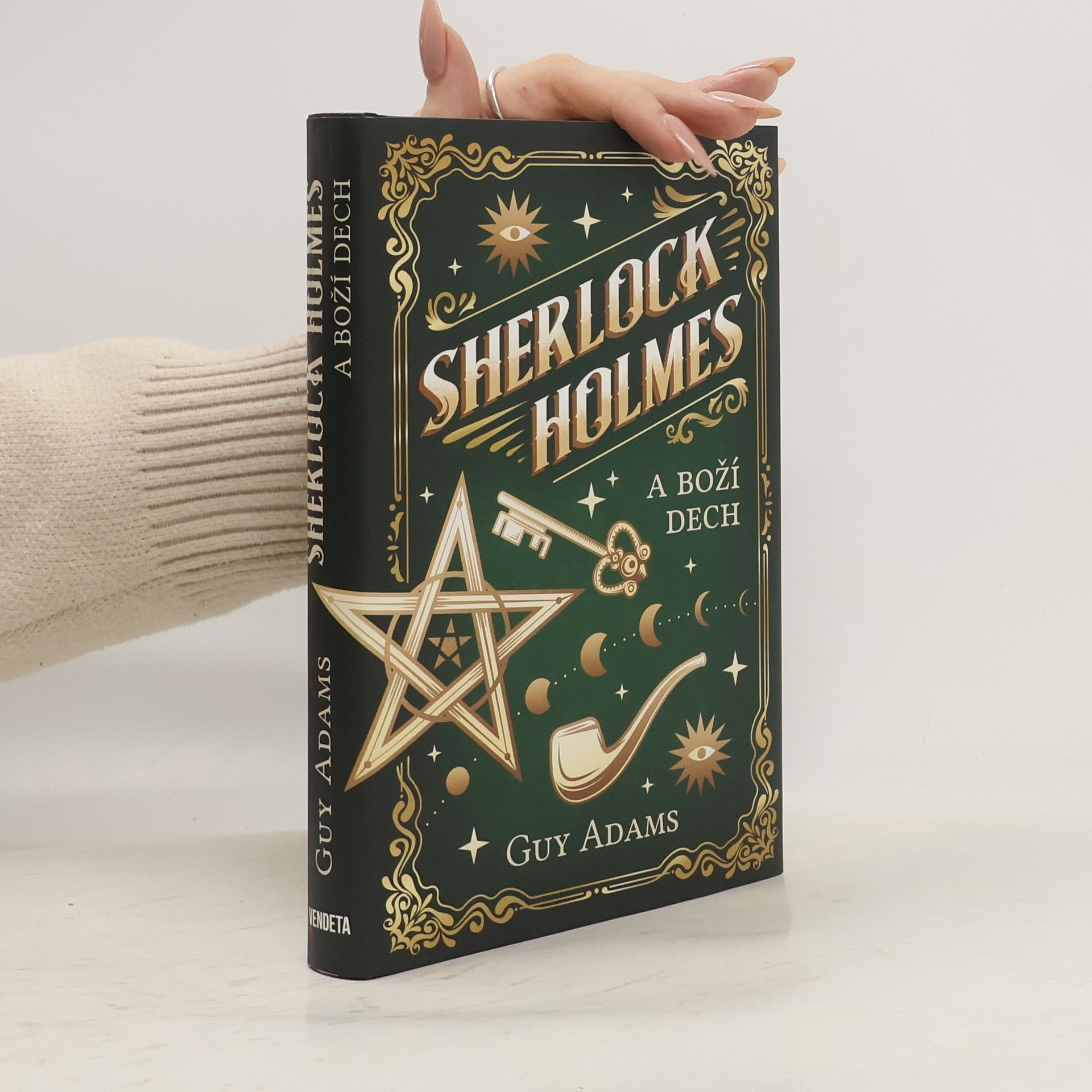 Guy Adams Sherlock Holmes a Boží dech