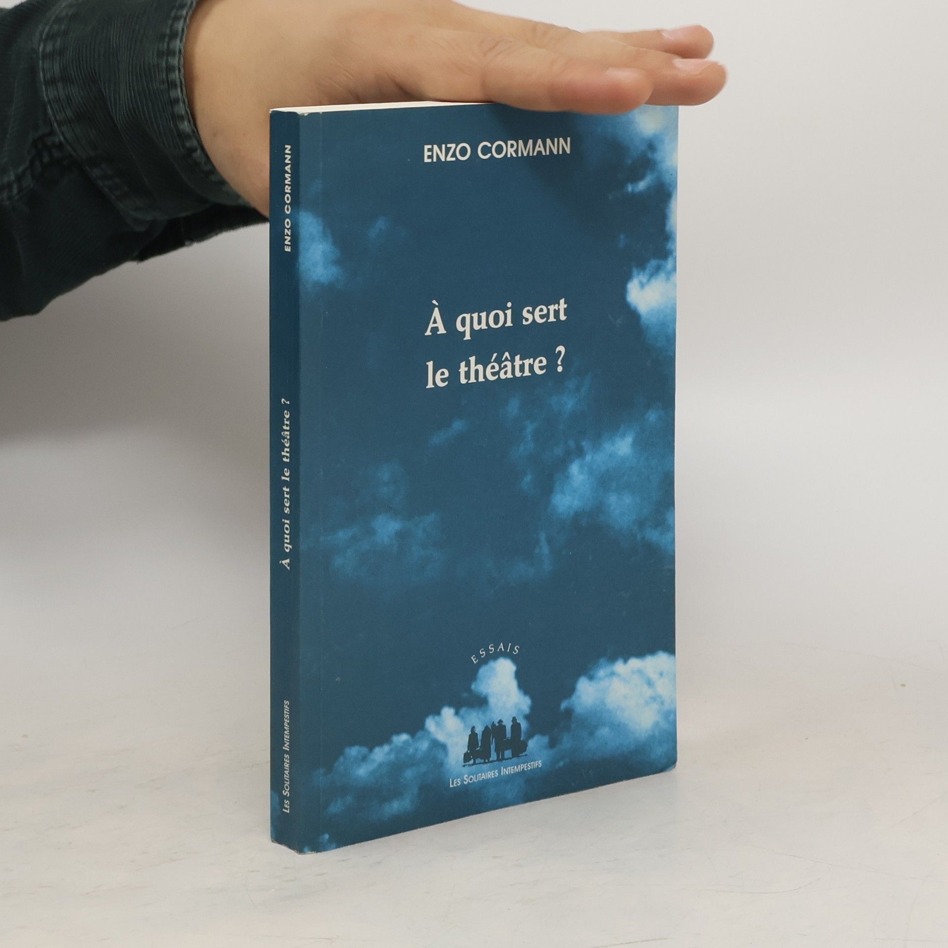 Enzo Cormann À quoi sert le théâtre
