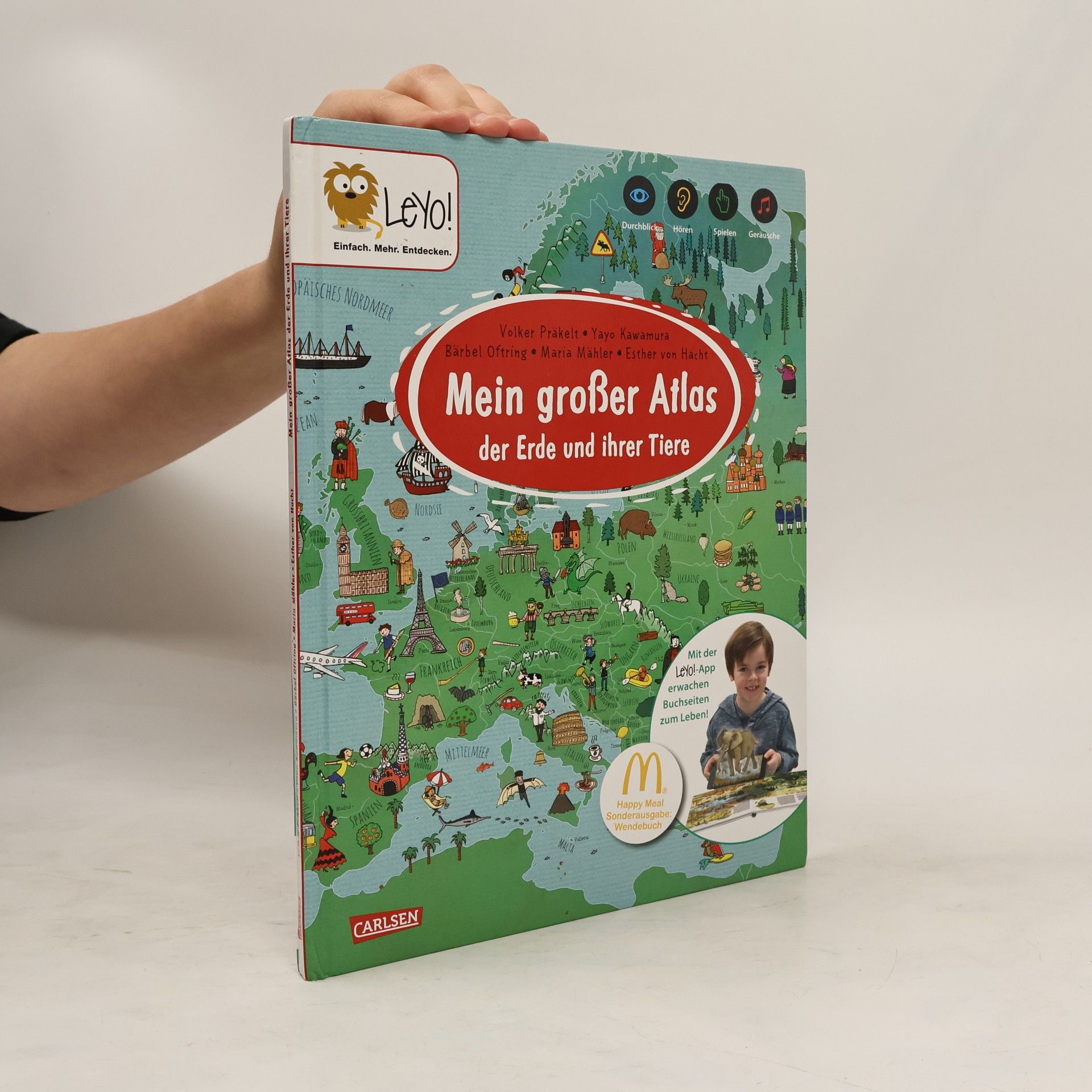 Autorenkollektiv Mein großer Atlas der Erde und ihrer Tiere