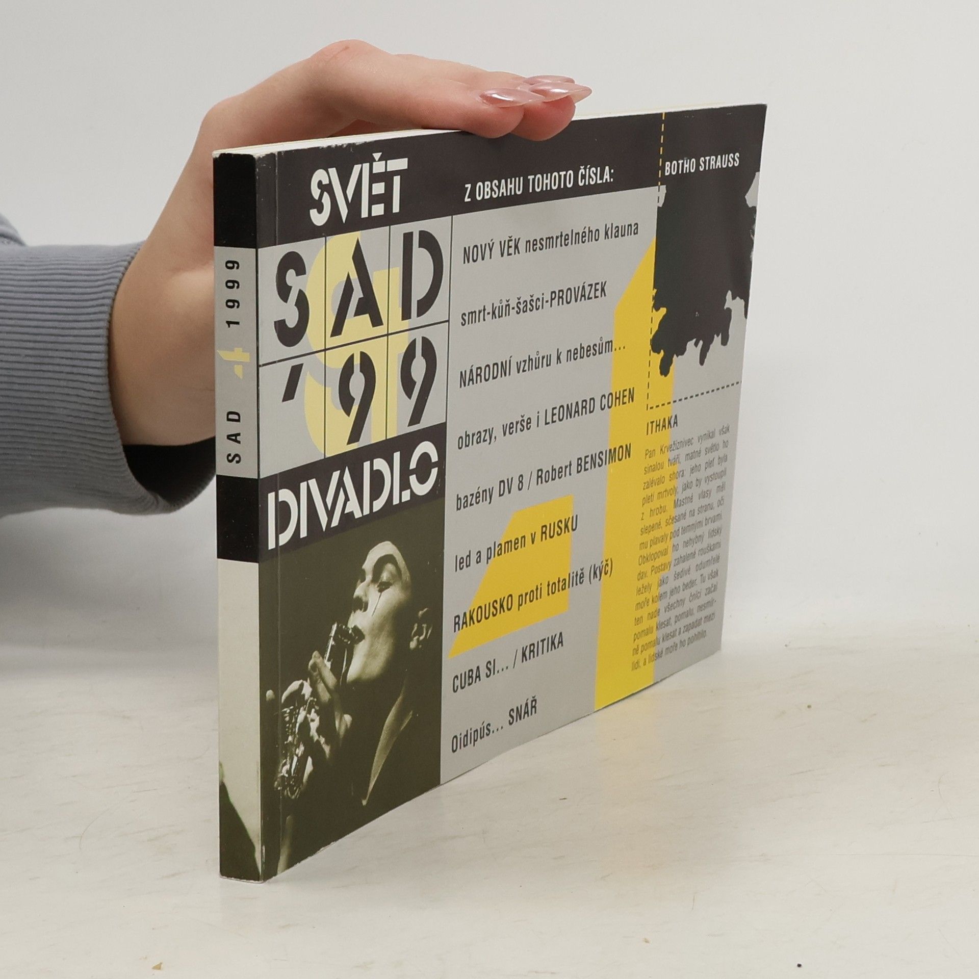 Collectif d'auteurs Svět a divadlo Sad číslo, 1 '99
