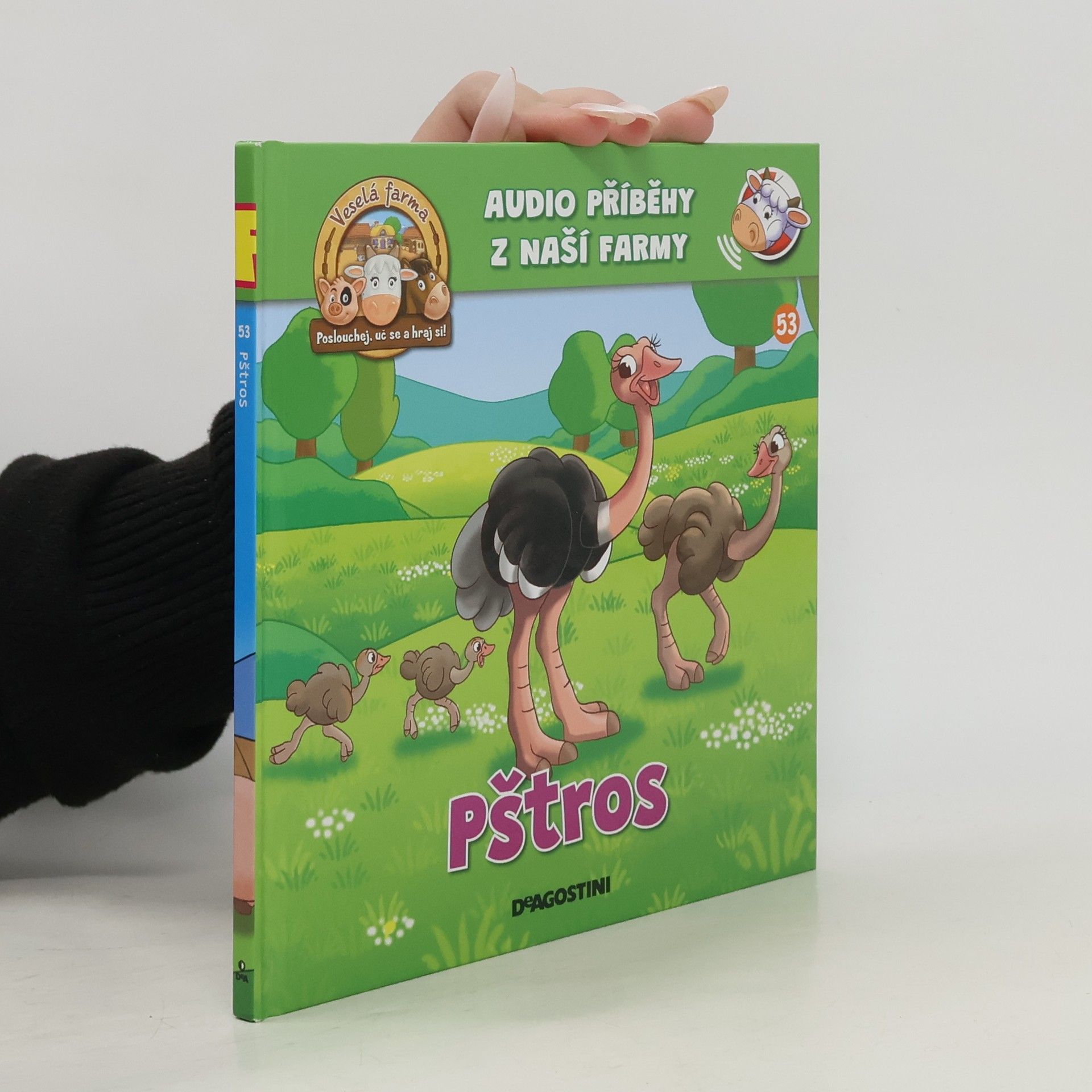 Kolektiv autorů Audio příběhy z naší farmy, Pštros