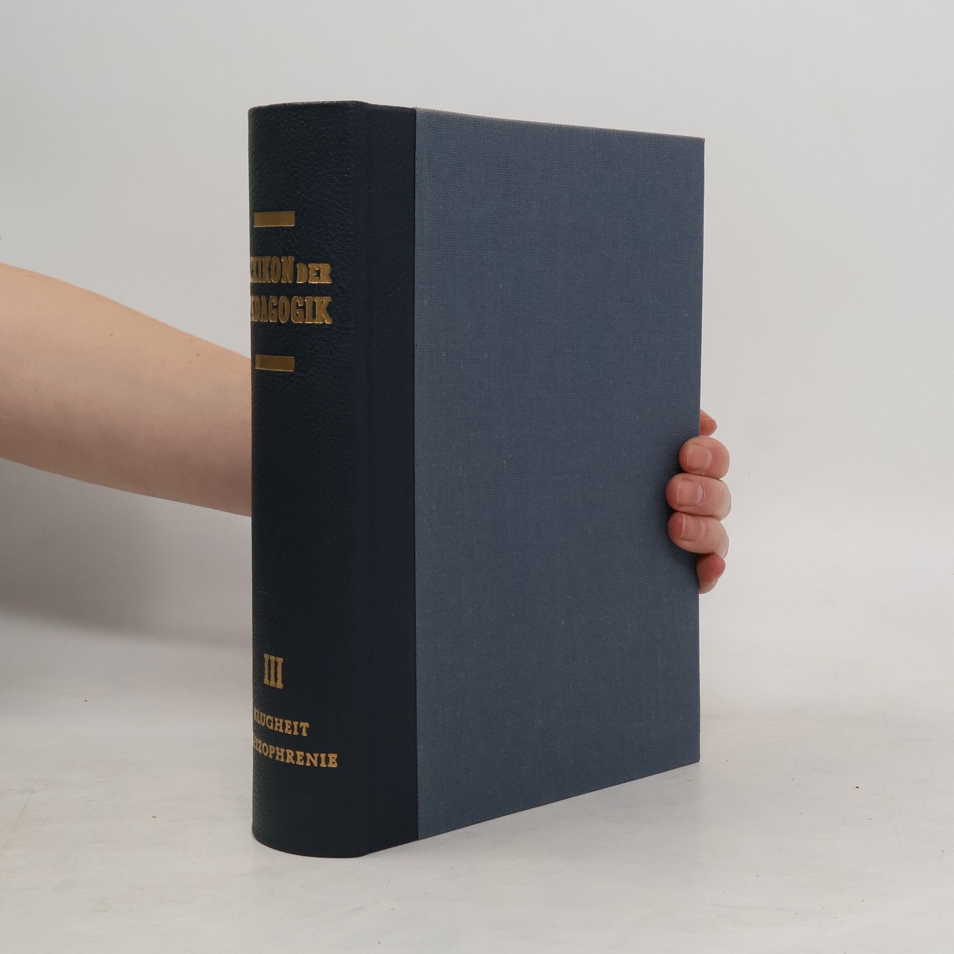 Collectif d'auteurs Lexikon der Pädagogik III.