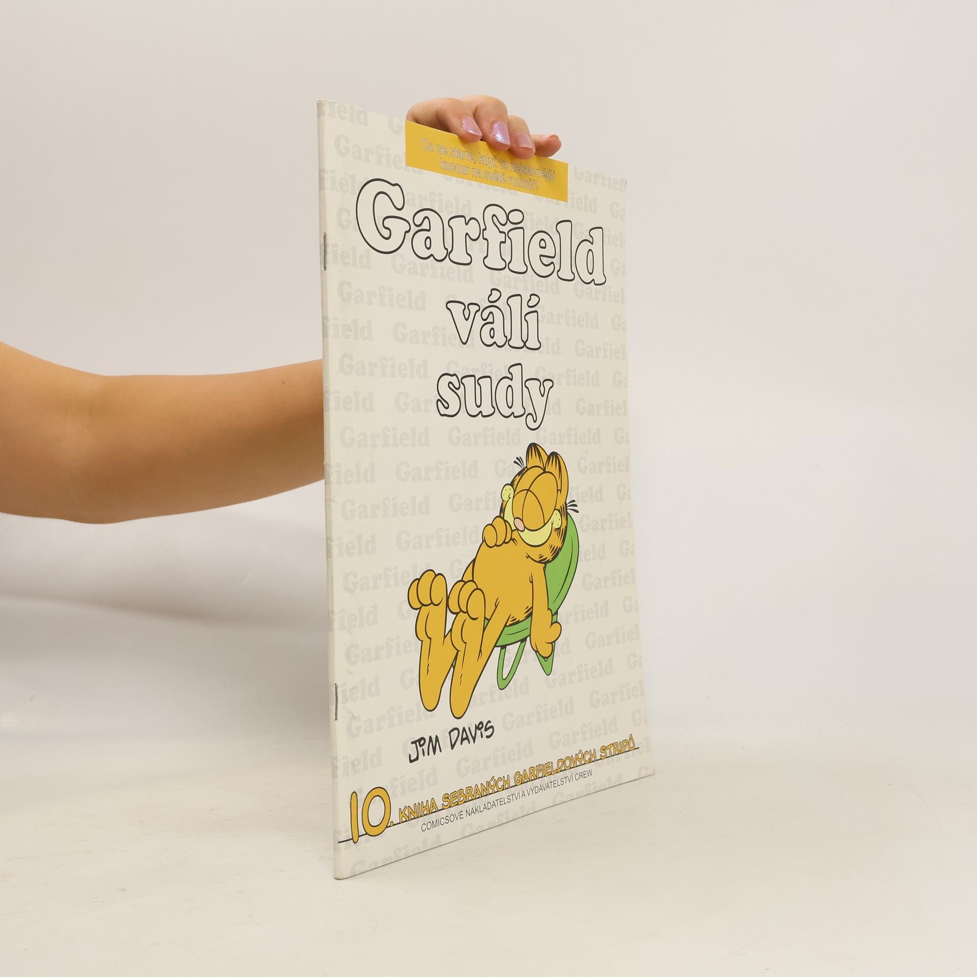 Jim Davis Garfield válí sudy