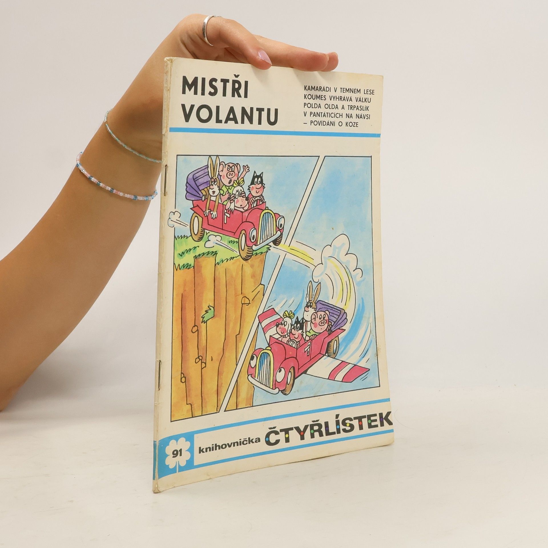 Čtyřlístek 91. Mistři volantu