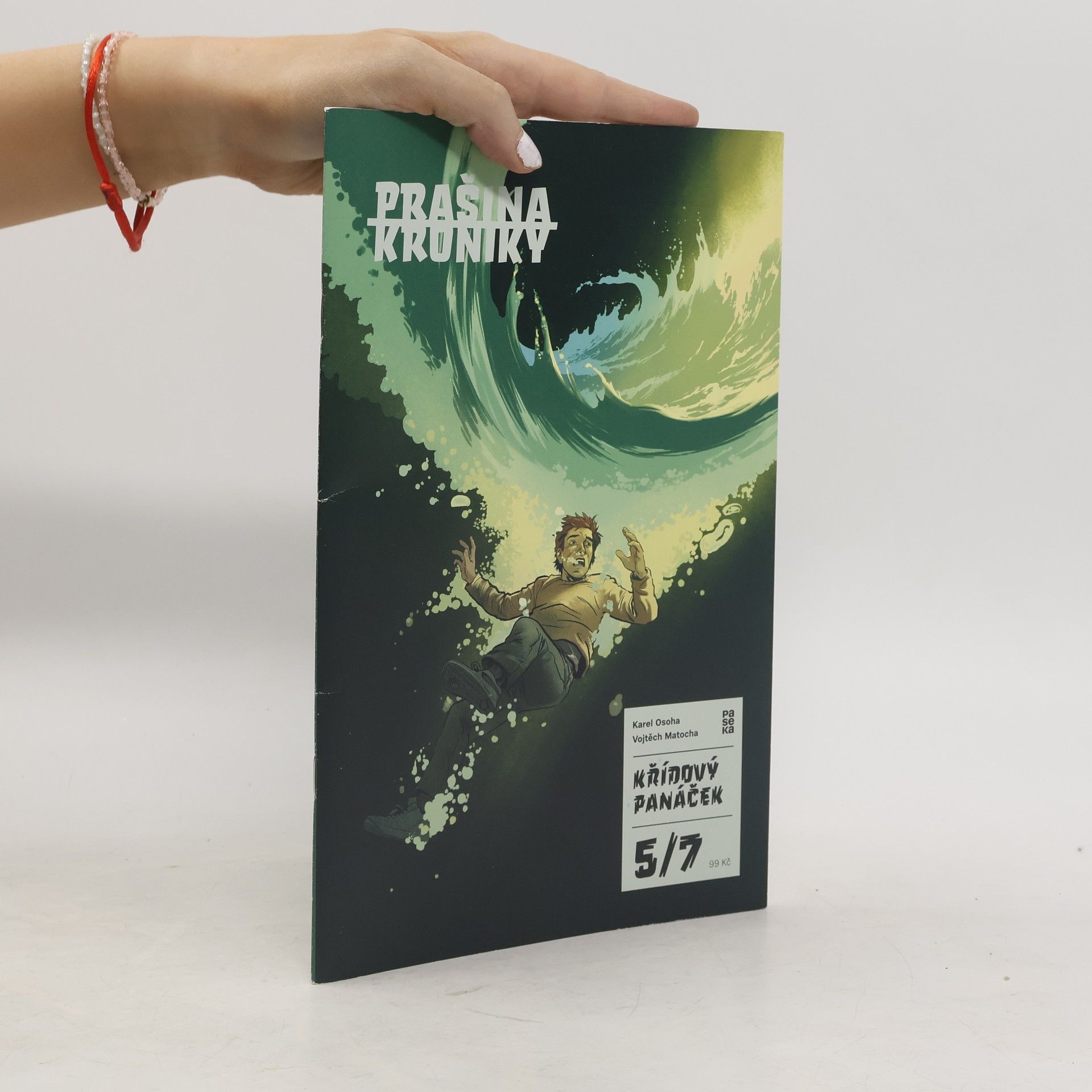 Vojtěch Matocha Prašina. Křídový panáček. Pátá část, Dívka s jizvou na krku