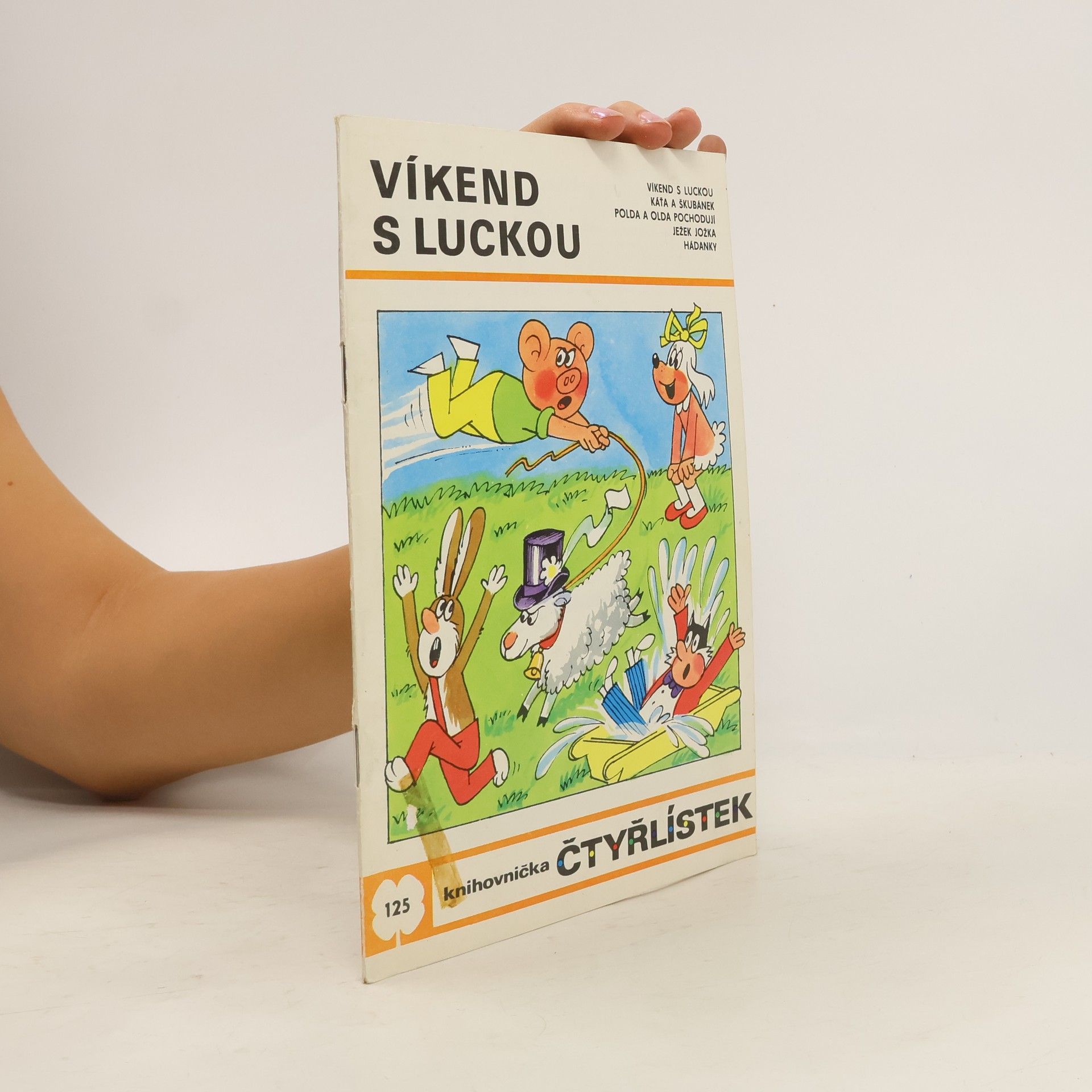 Čtyřlístek 125. Víkend s Luckou