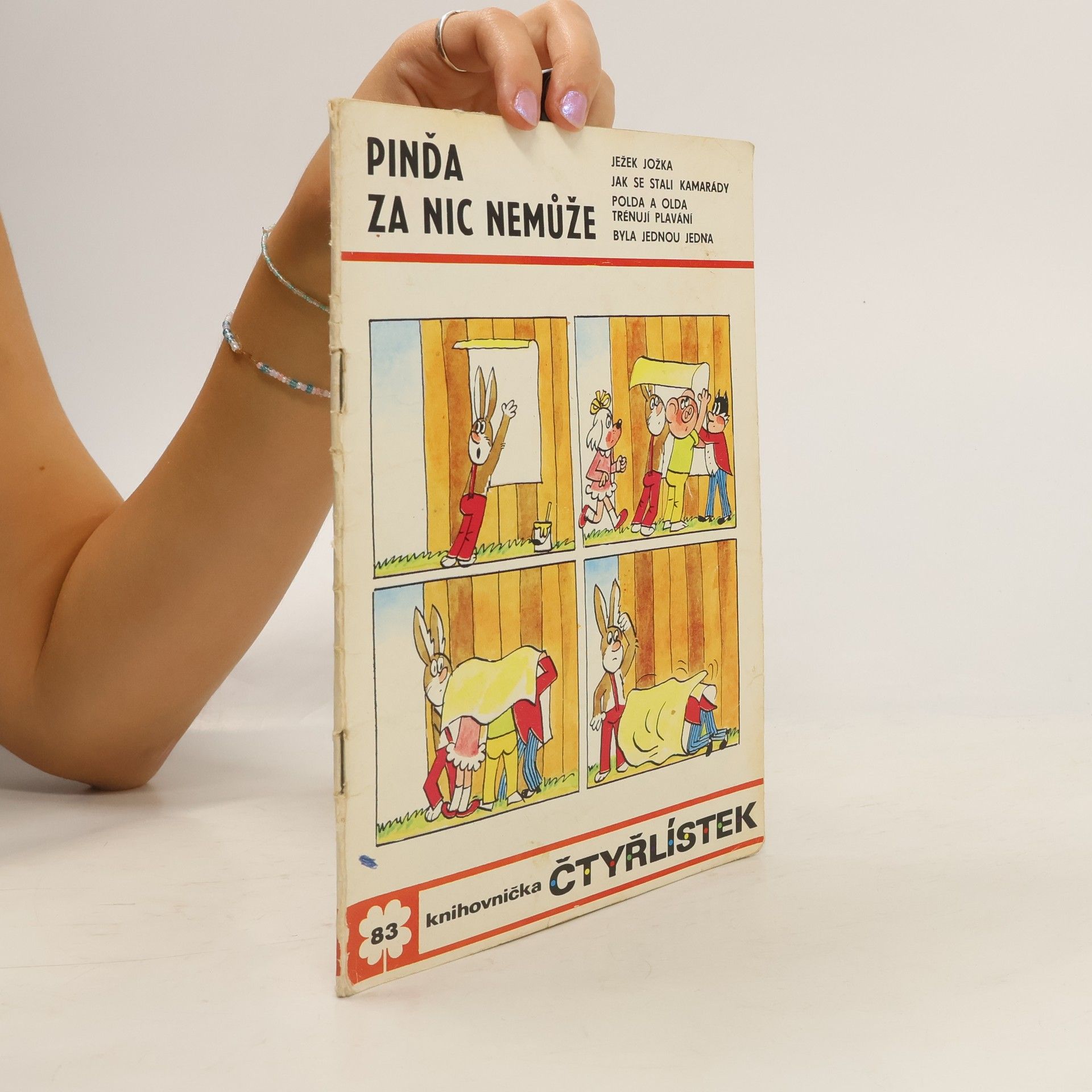 Ljuba Štíplová Čtyřlístek 83. Pinďa za nic nemůže