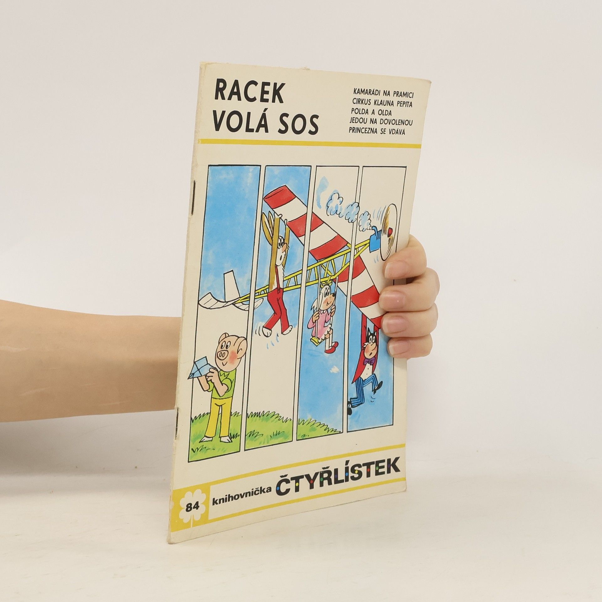 Ljuba Štíplová Čtyřlístek 84. Racek volá SOS