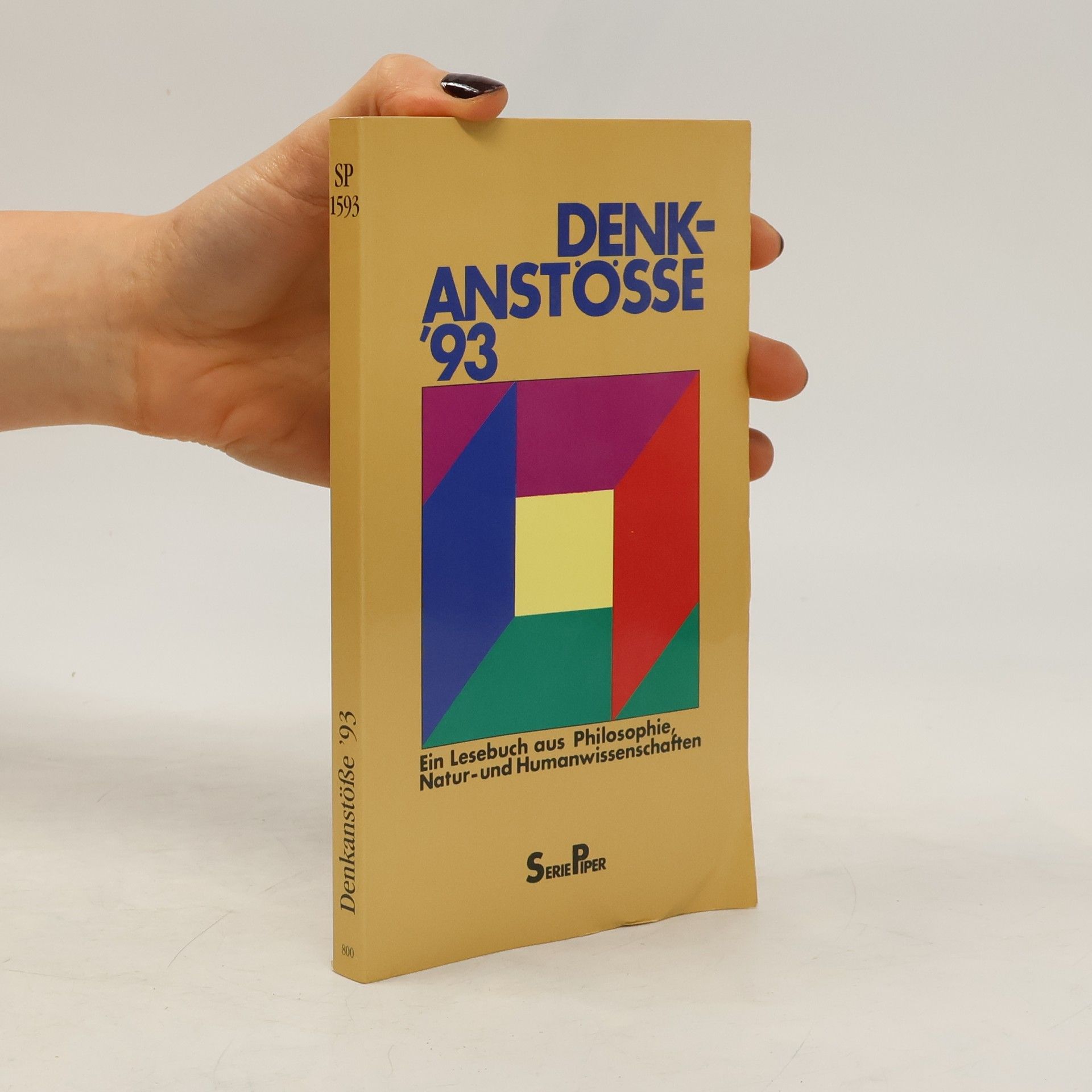 Heidi Bohnet von der Thüsen Denkanstöße '93