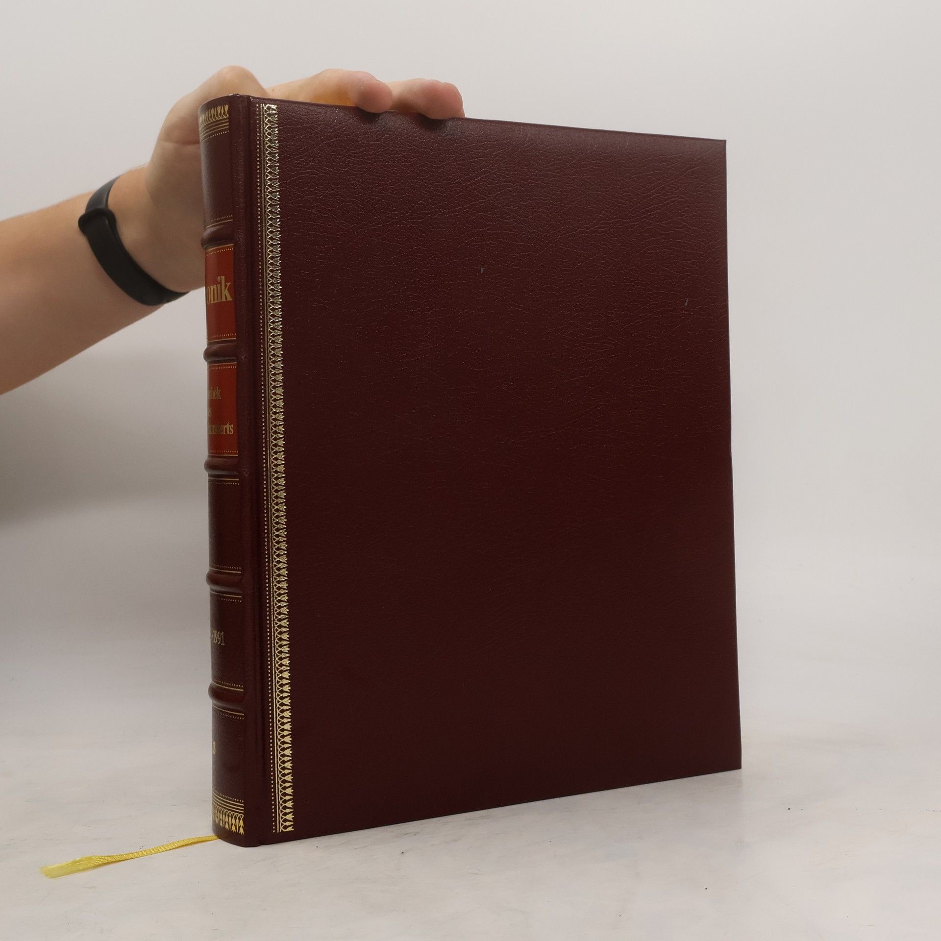 Chronik. Bibliothek des 20. Jahrhunderts 1988-1991. Band 23