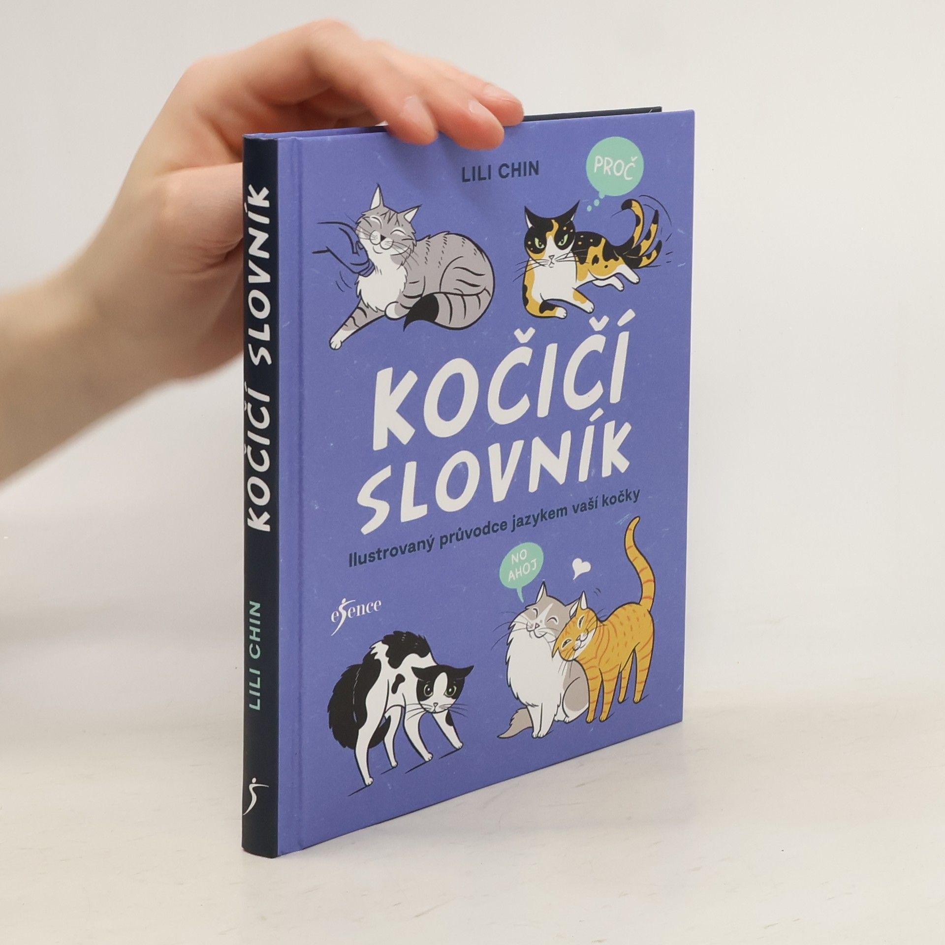 Dominika Dubcová Kočičí slovník. Ilustrovaný průvodce řečí vaší kočky