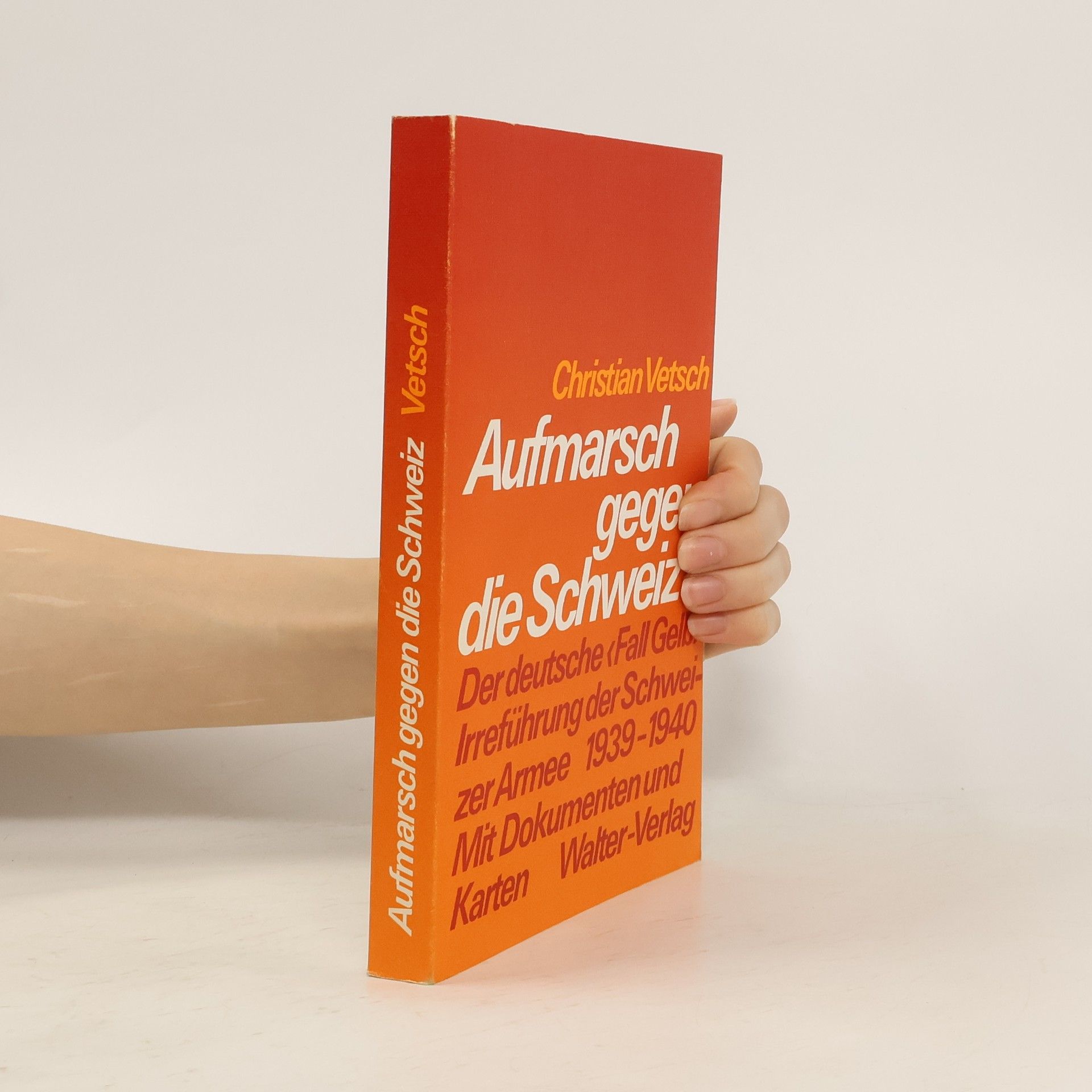 Christian Vetsch Aufmarsch gegen die Schweiz