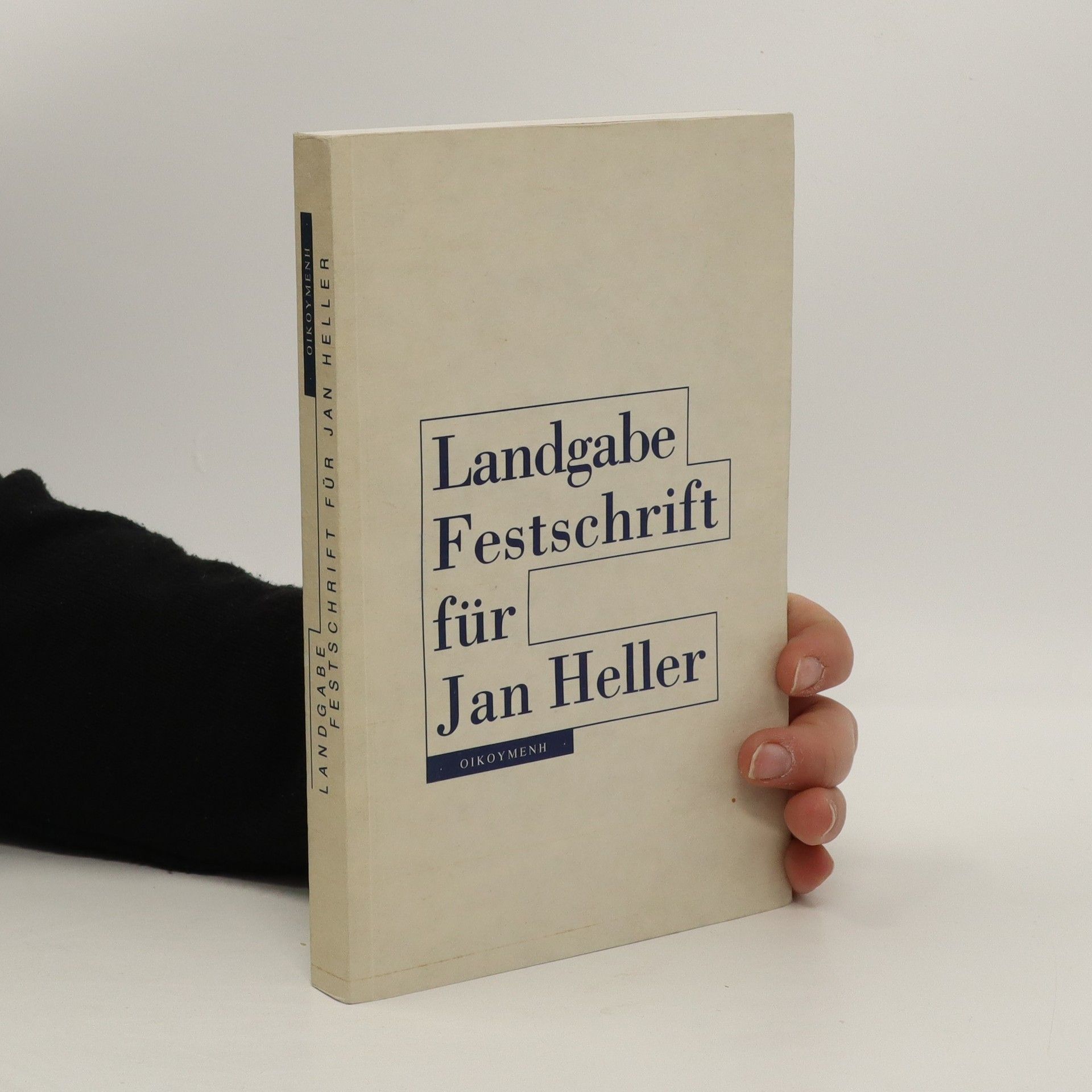 Martin Prudký Landgabe : Festschrift für Jan Heller zum 70. Geburtstag