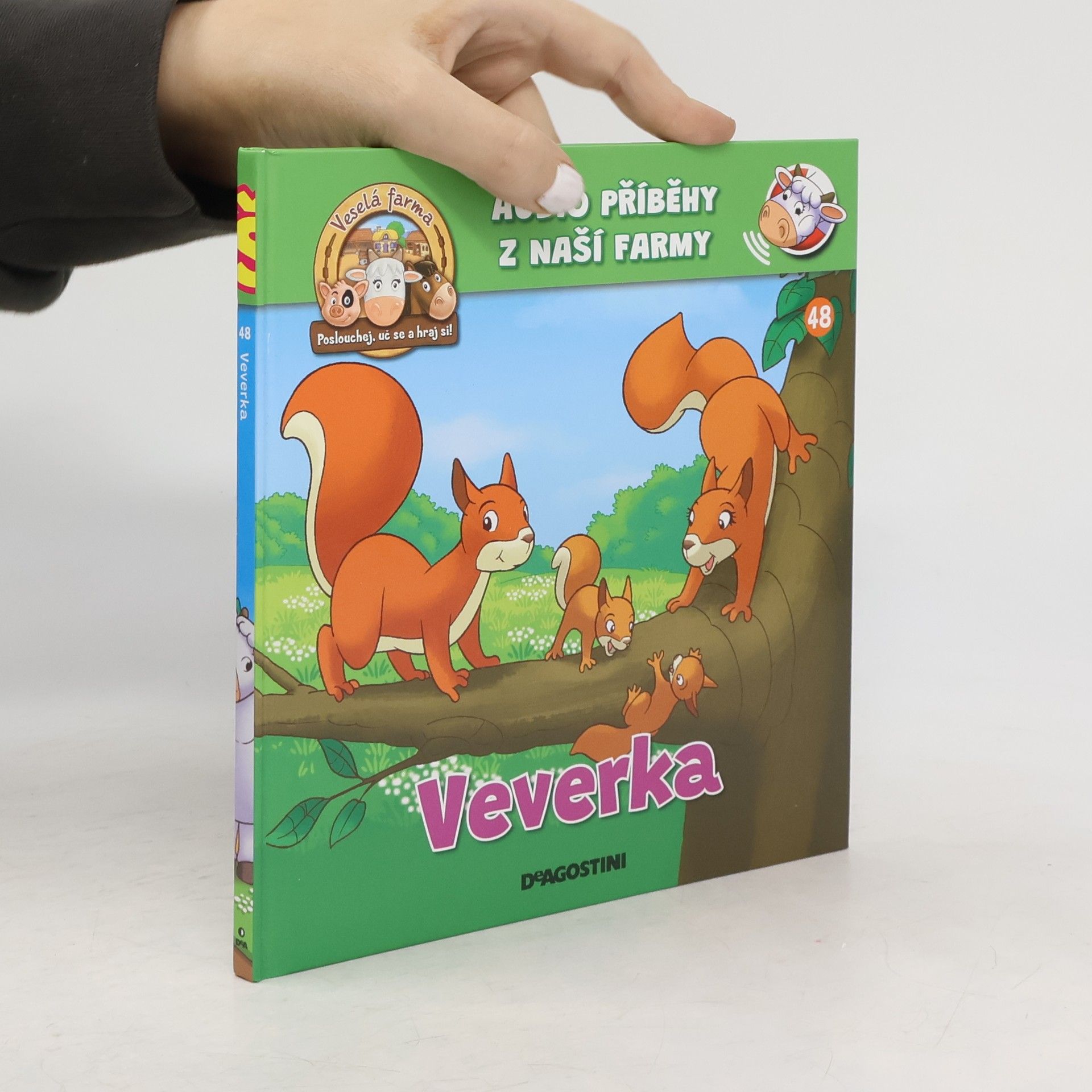 Collectif d'auteurs Audio příběh z naší farmy. Veverka 48