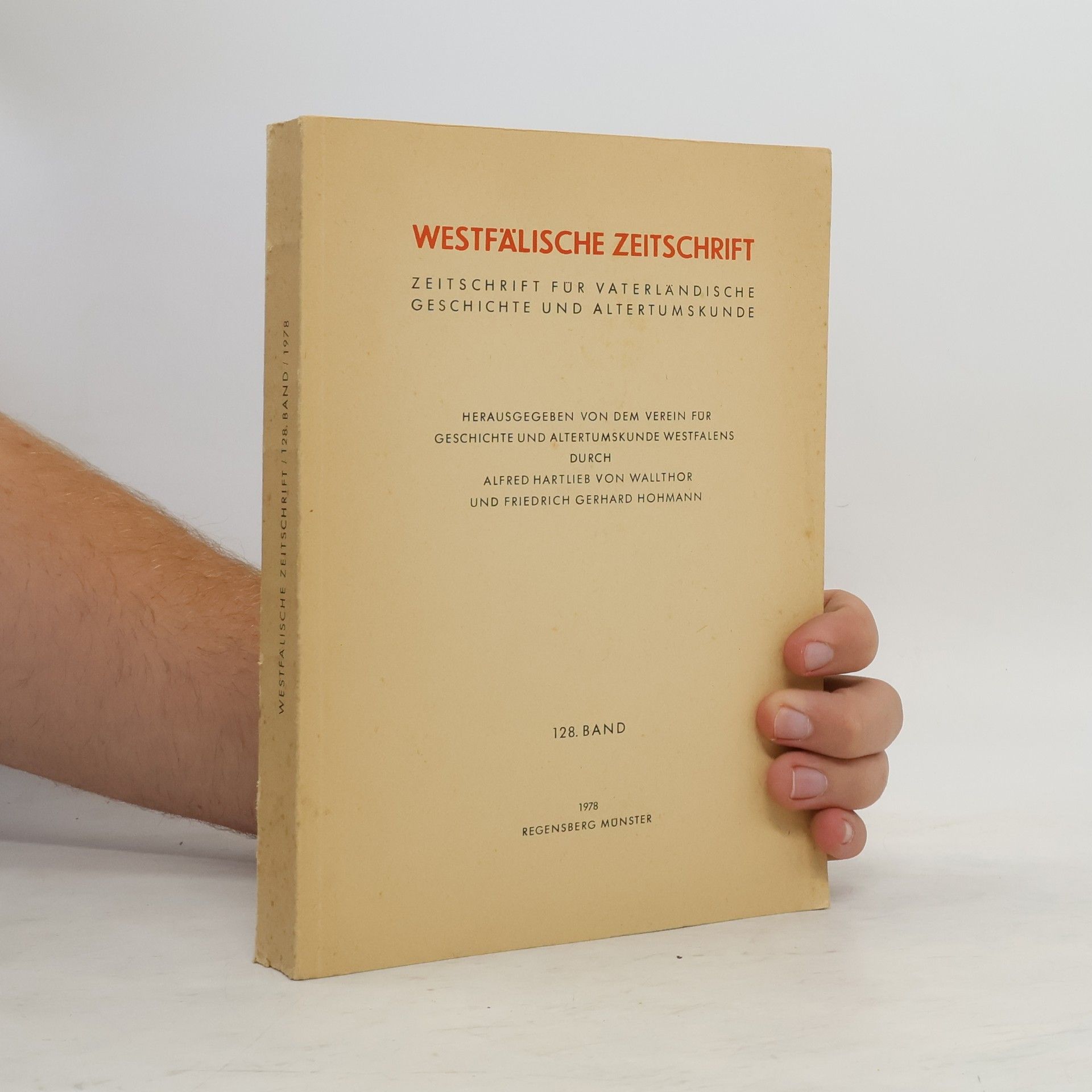 Kolektiv autorů Westfälische Zeitschrift 128. Band
