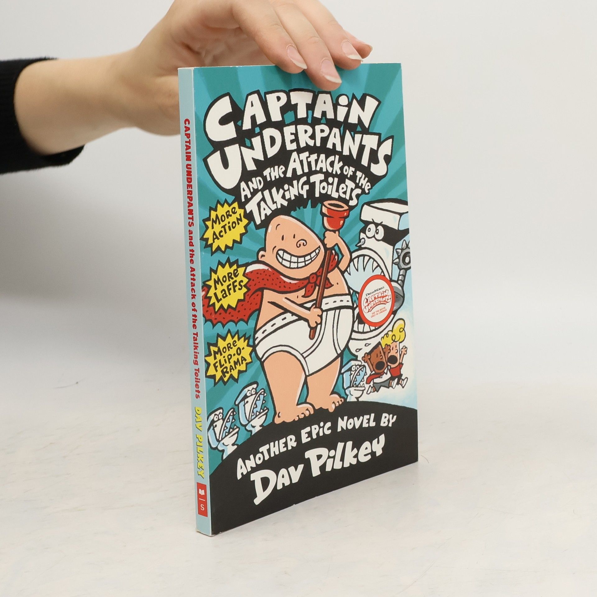 Dav Pilkey Captain Underpants and the attack of the talking toilets