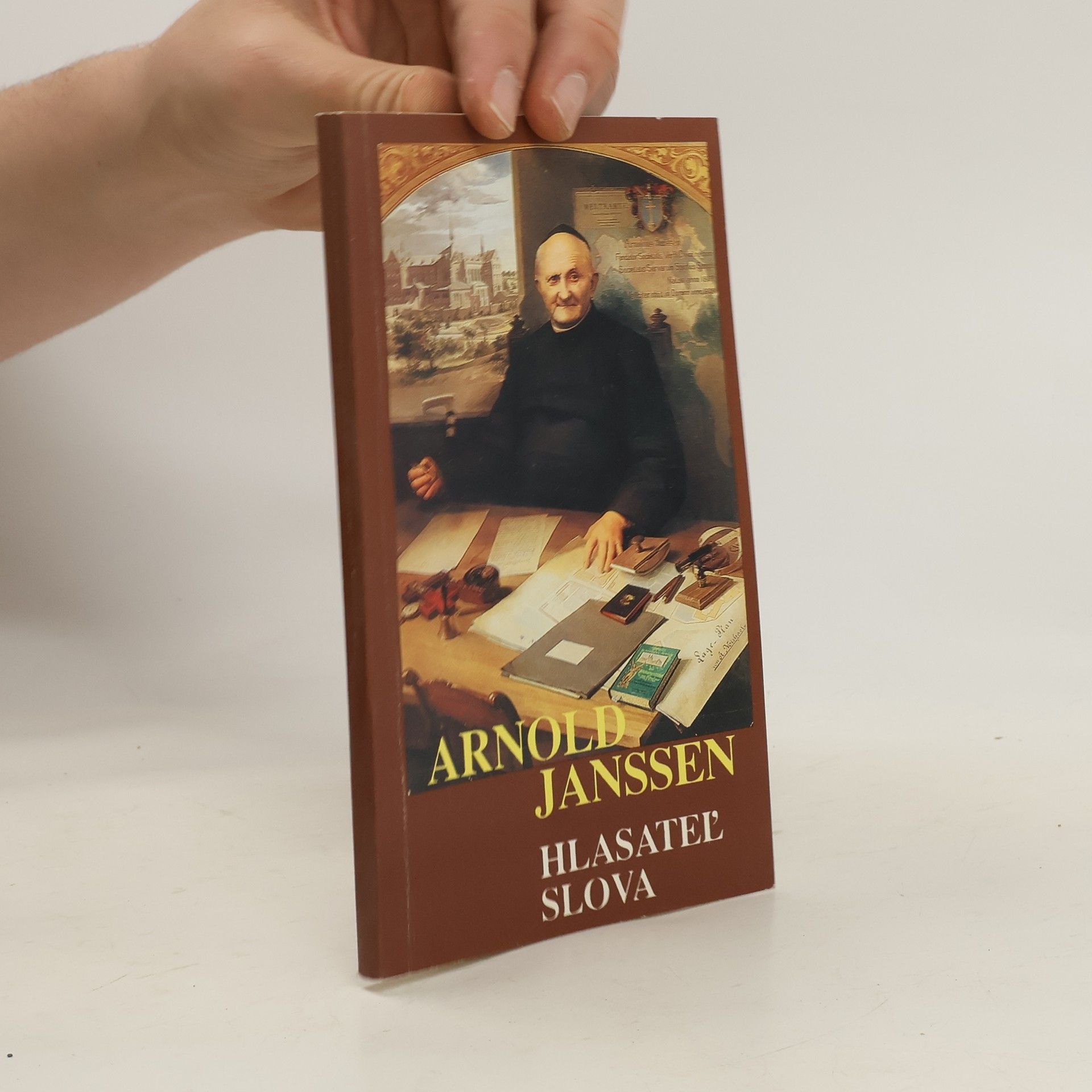 Ernest Bindáč Arnold Janssen. Hlasateľ slova