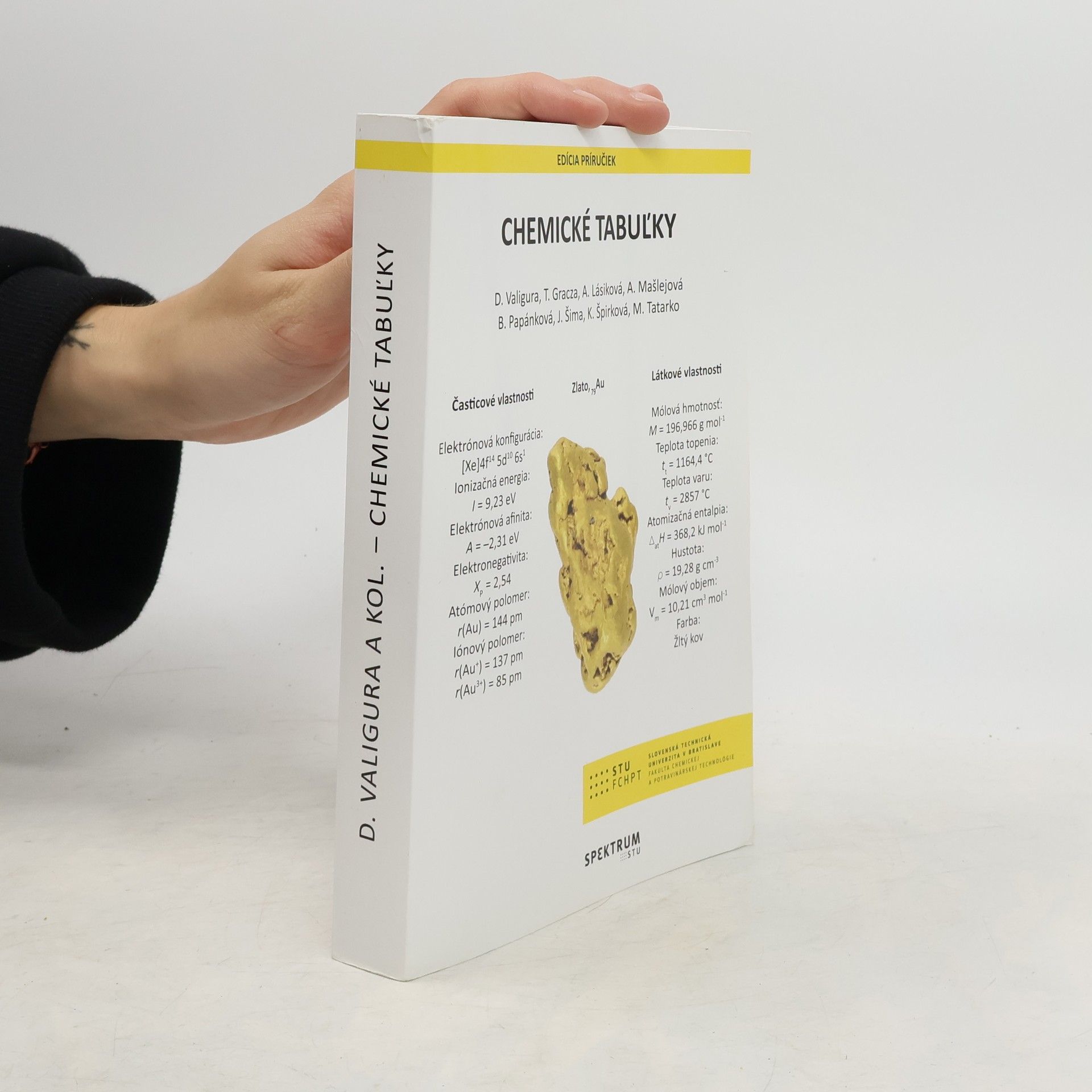 D. Valigura a kol. Chemické tabuľky