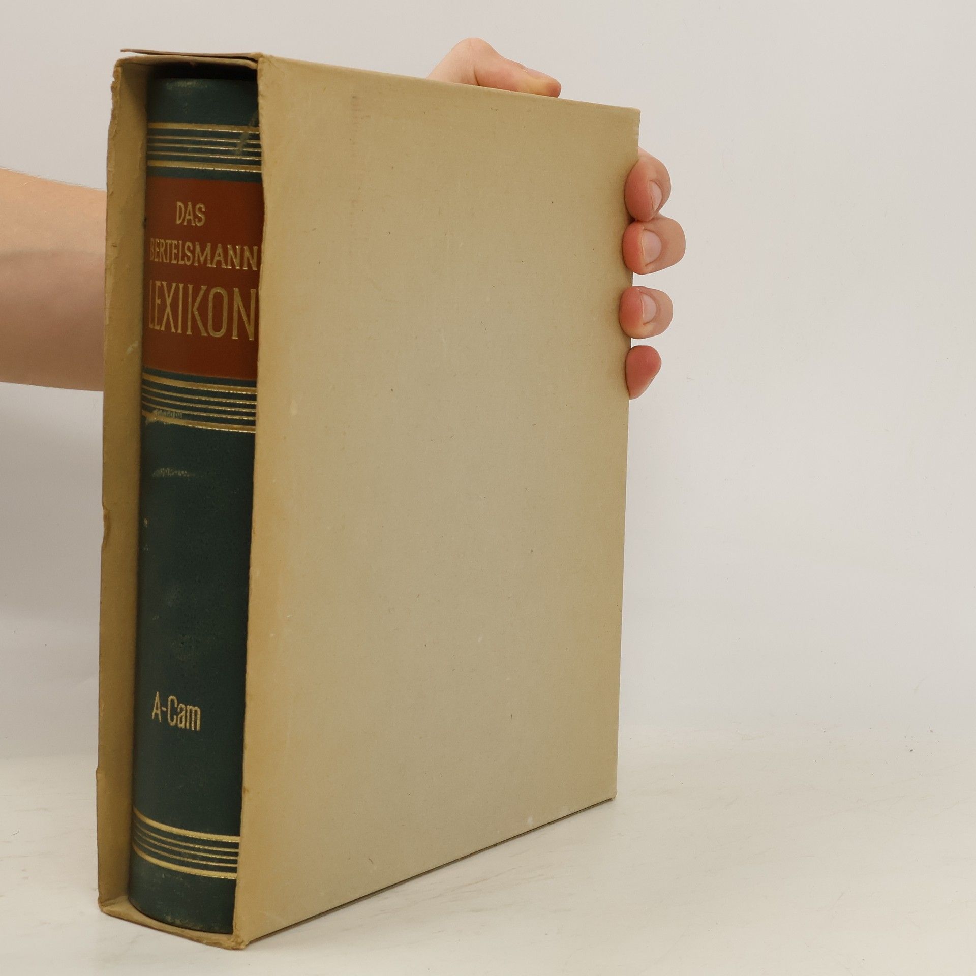 Kolektiv autorů Das Bertelsmann Lexikon. Band 1. A-Cam