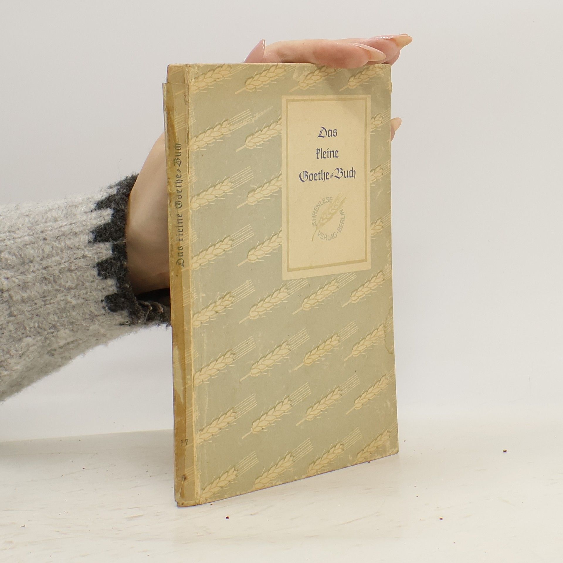 Johann Wolfgang von Goethe Das kleine Goethe-Buch