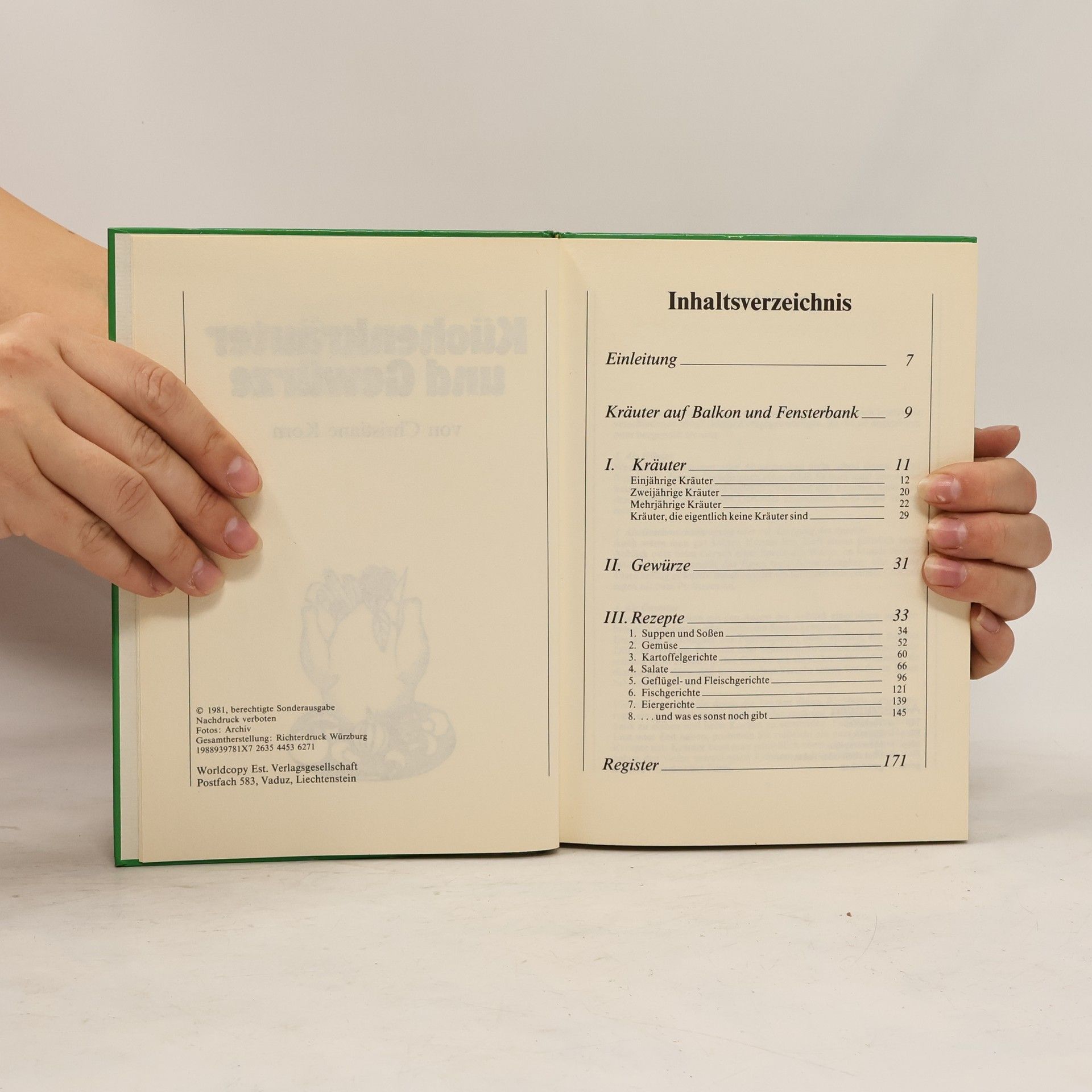 AA.VV. Küchenkräuter und Gewürze