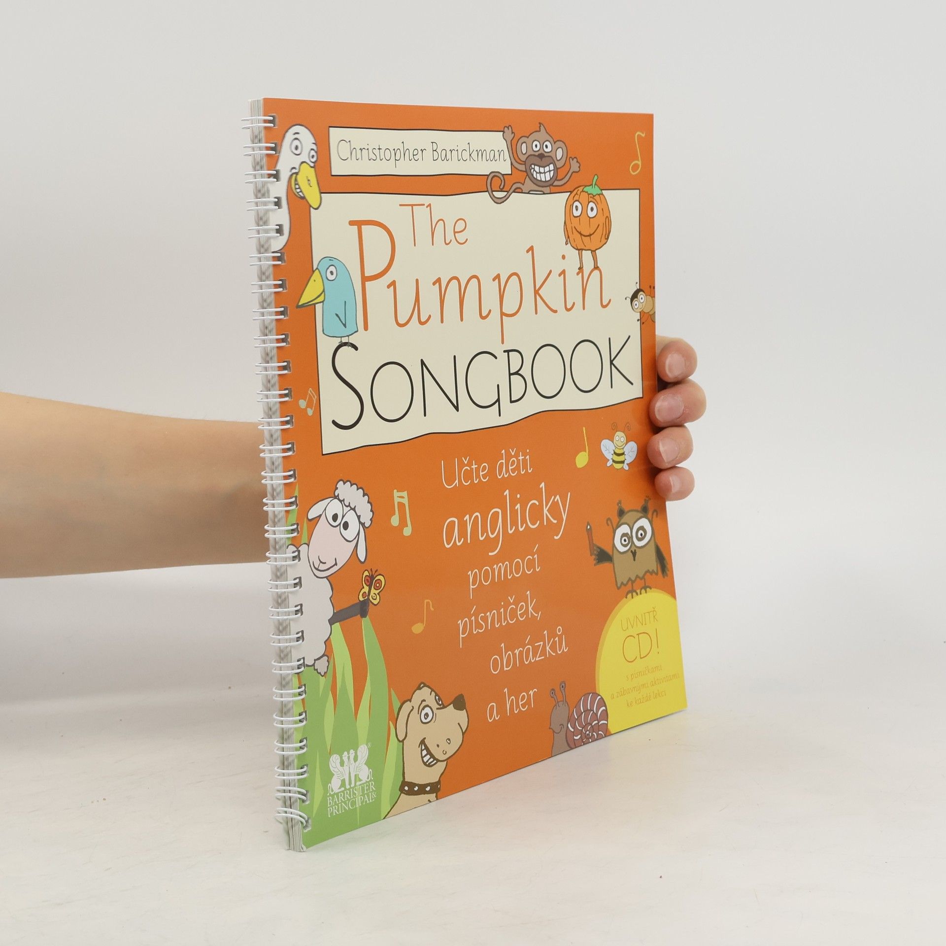 Christopher Barickman The pumpkin songbook : učte děti anglicky pomocí písniček, obrázků a her