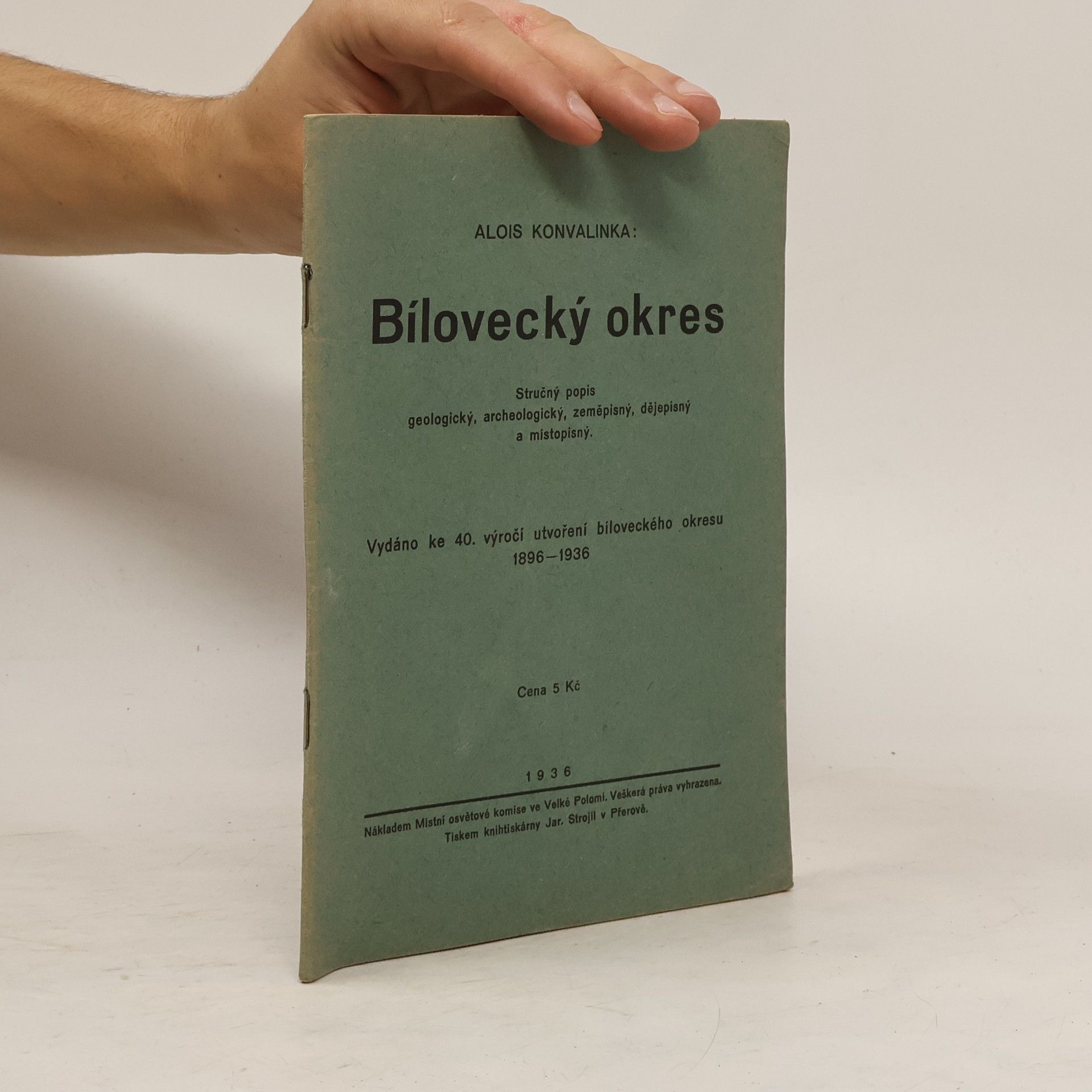 Alois Konvalinka Bílovecký okres