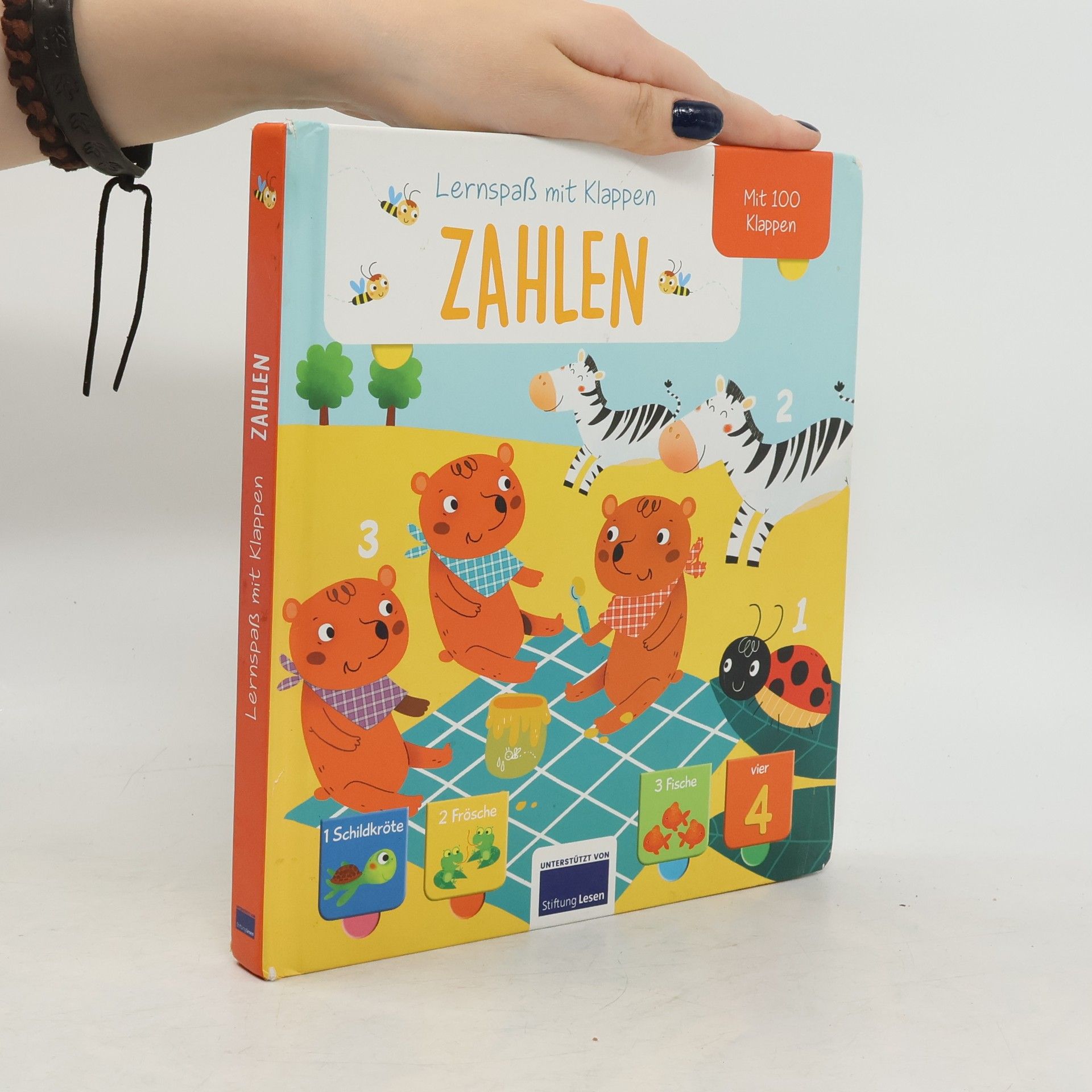 Kolektív autorov Lernspß mit Klappen Zahlen