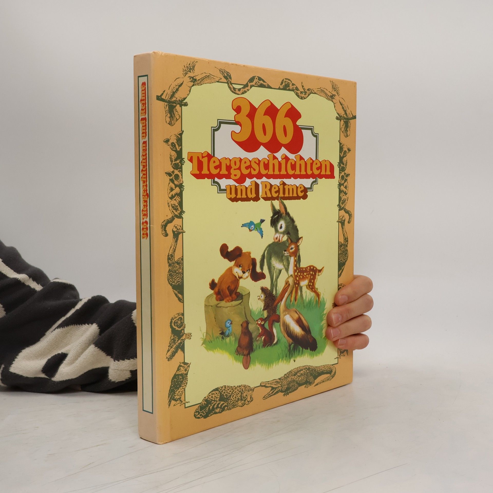 Autores varios 366 Tiergeschichten und Reime