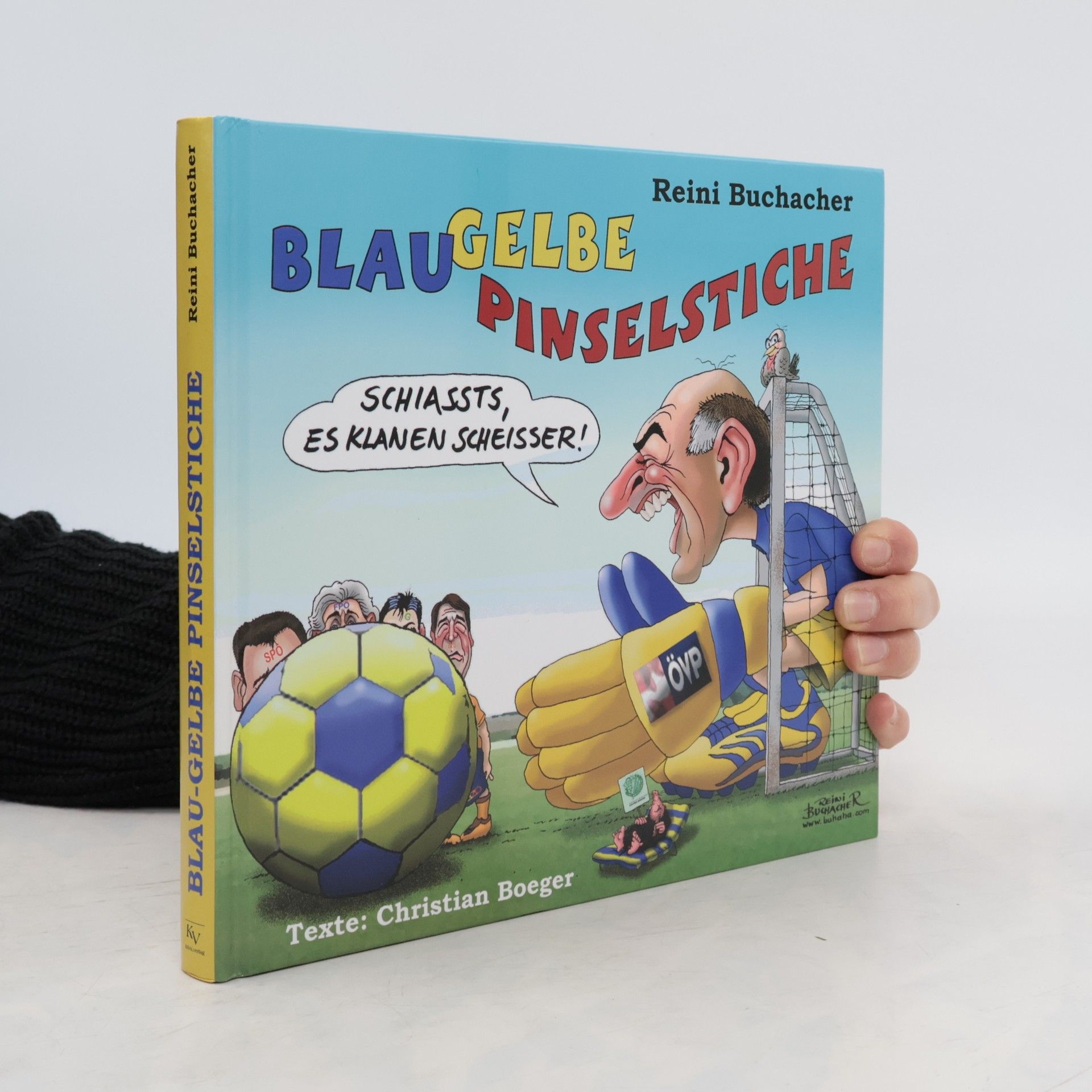 Reini Buchacher Blau-Gelbe Pinselstiche