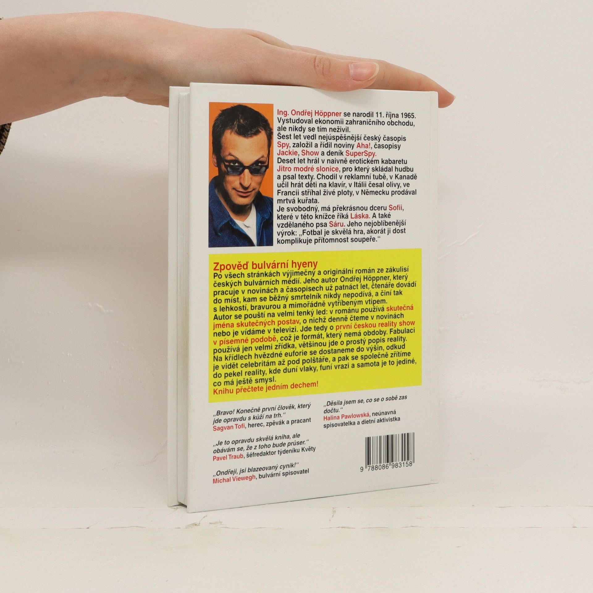 Ondřej Höppner Zpověď bulvární hyeny