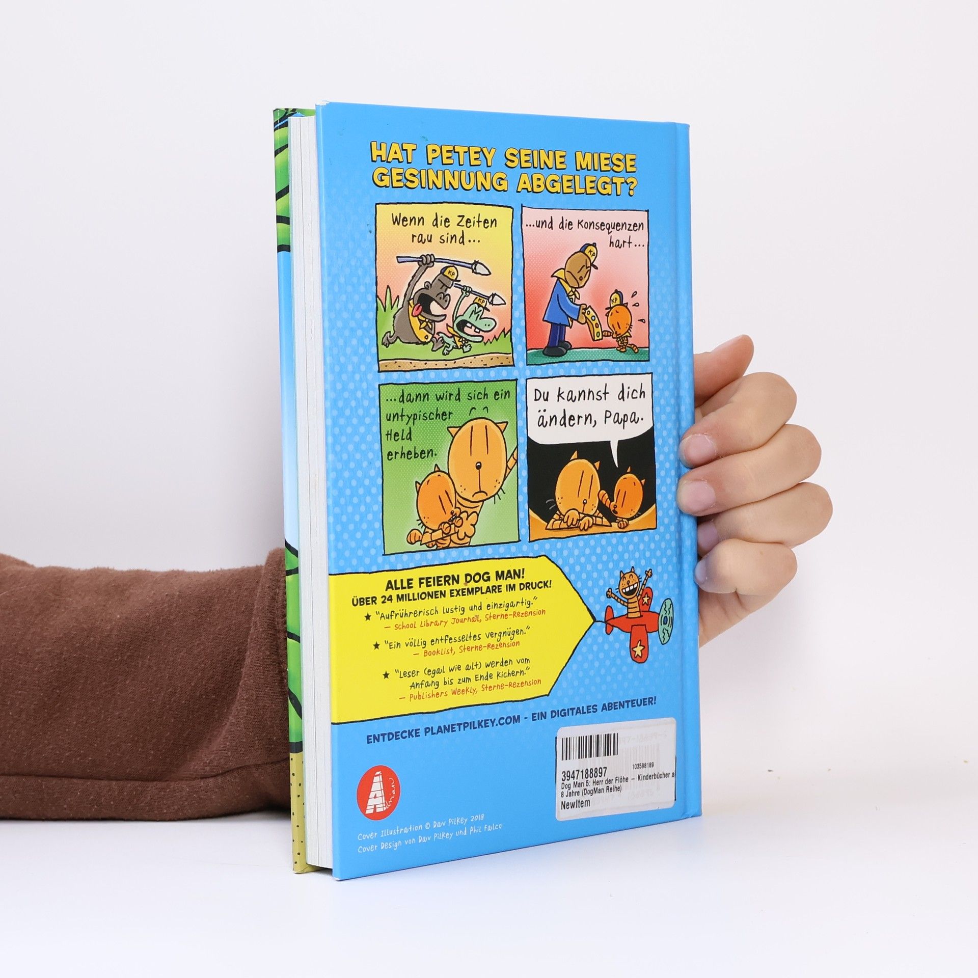 Dav Pilkey Dog Man. Herr der Flöhe