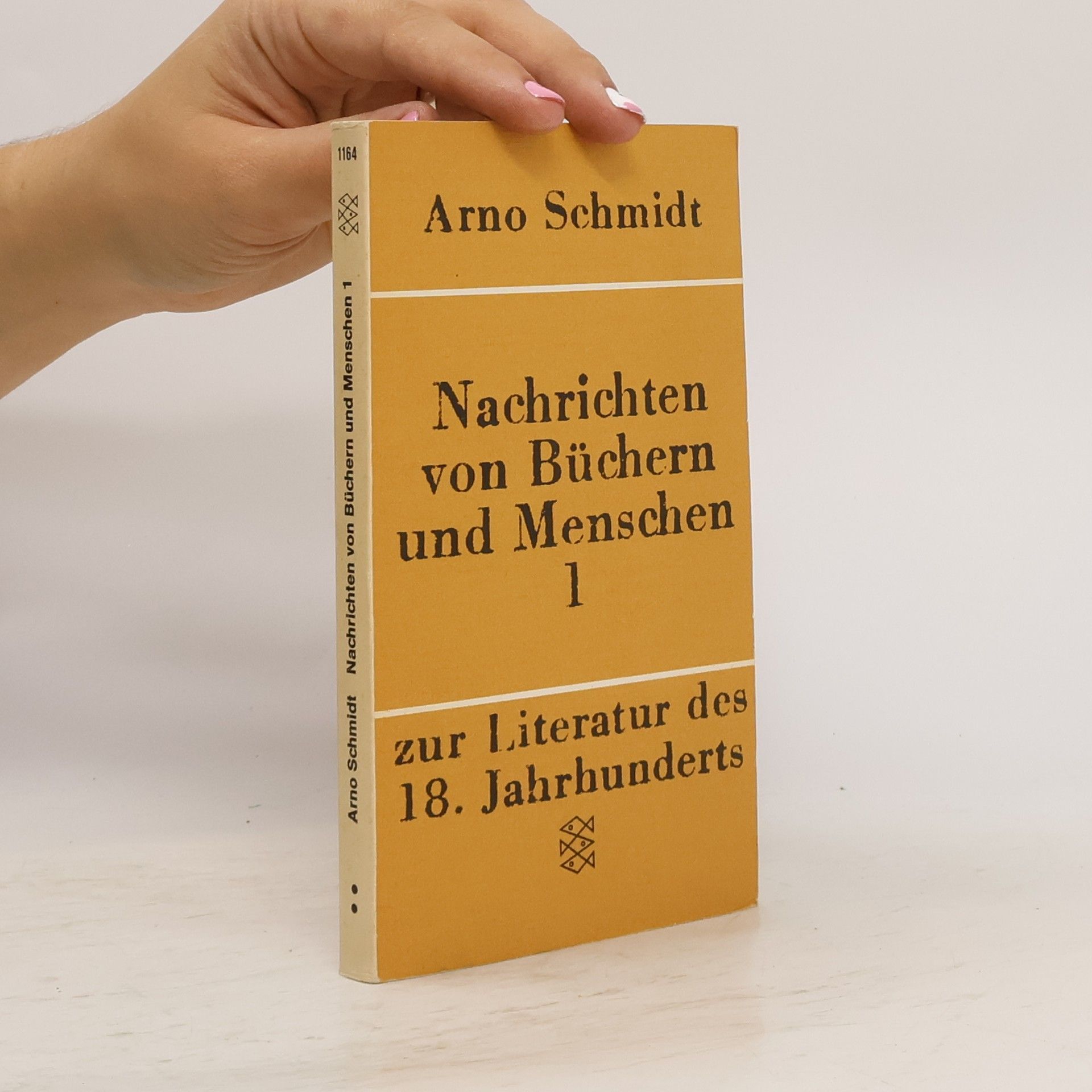 Arno Schmidt-Trucksäss Nachrichten von Büchern und Menschen 2