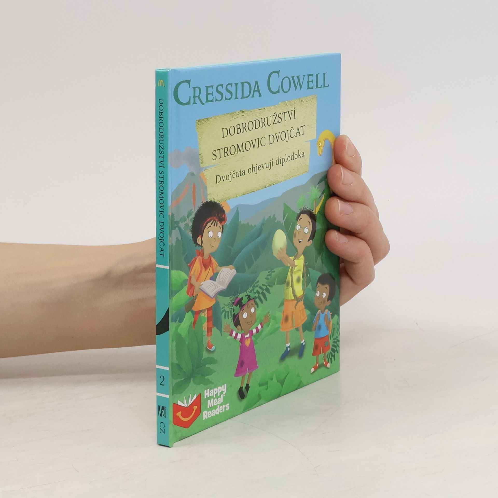 Cressida Cowell Dobrodružství Stromovic dvojčat. Dvojčata objevují diplodoka