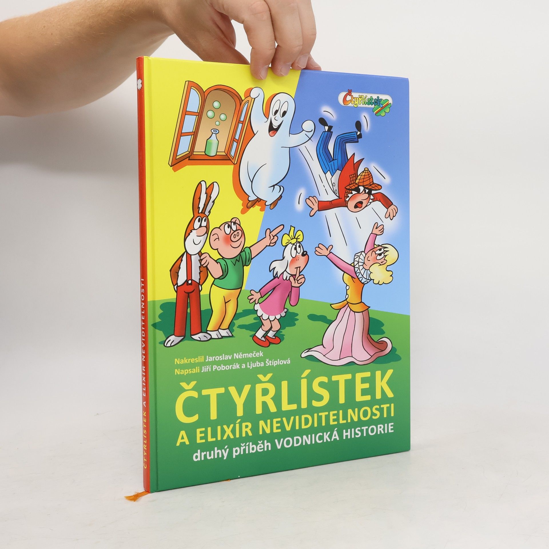 Jaroslav Němeček Čtyřlístek a elixír neviditelnosti