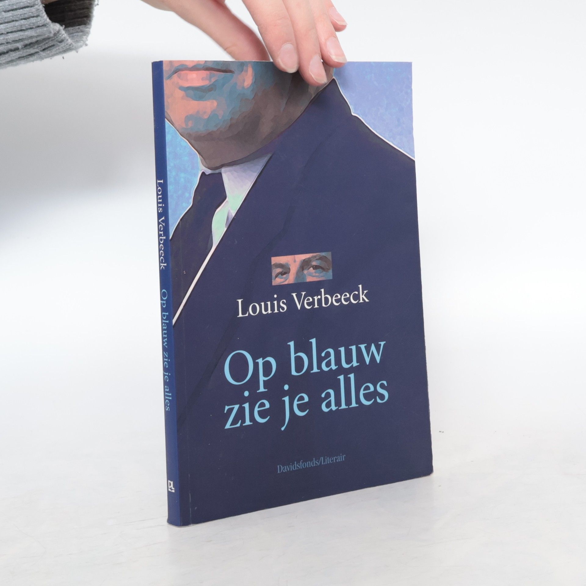 Louis Verbeeck Op blauw zie je alles