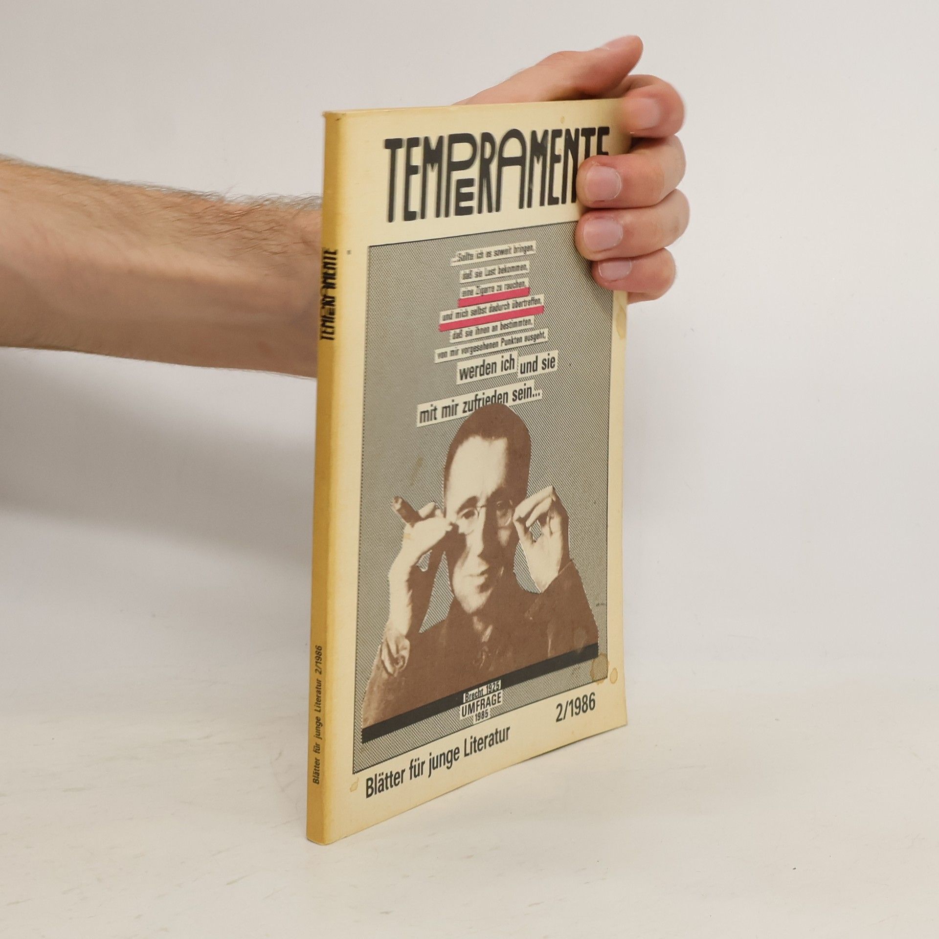 Collectif d'auteurs Temperamente 2/1986