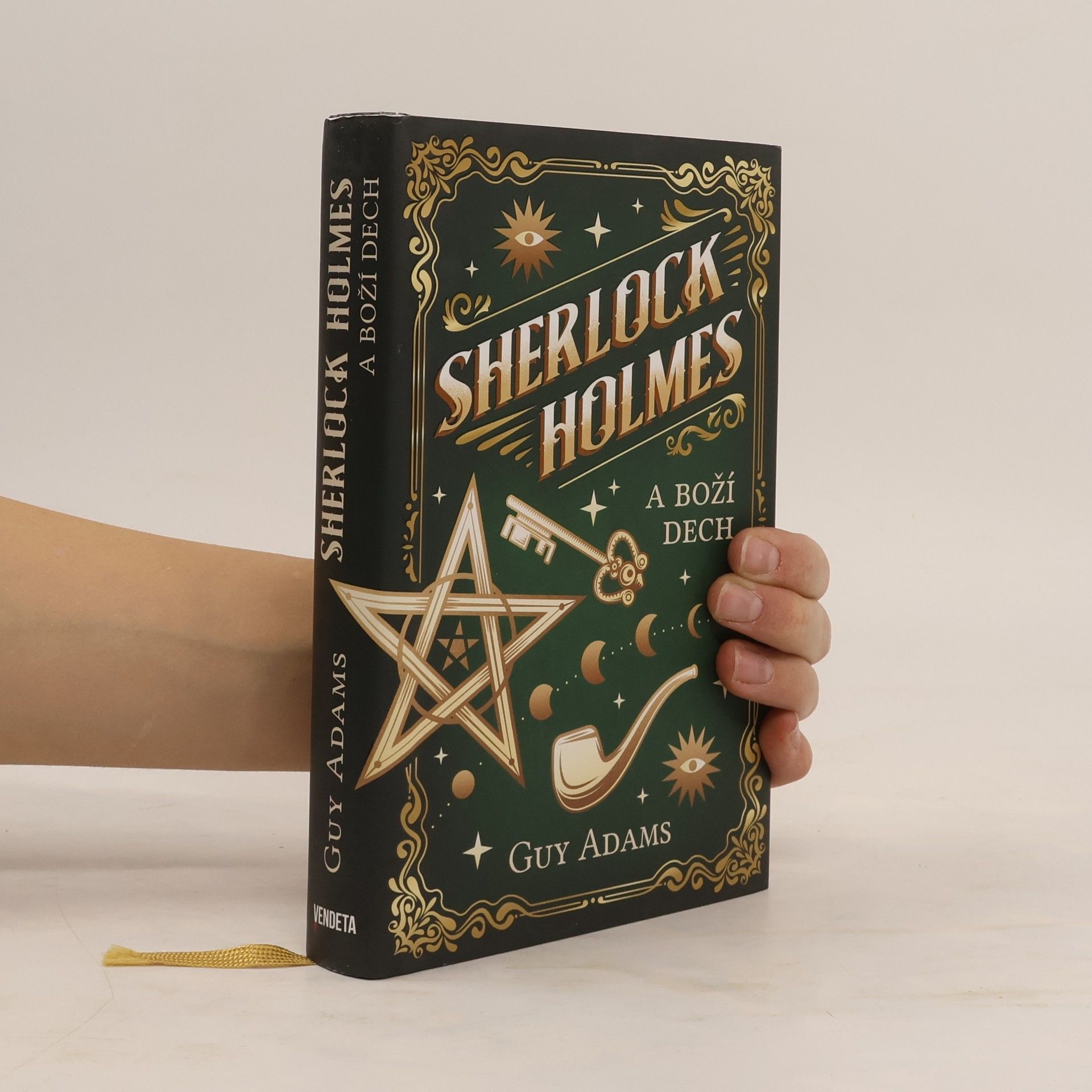 Guy Adams Sherlock Holmes a Boží dech