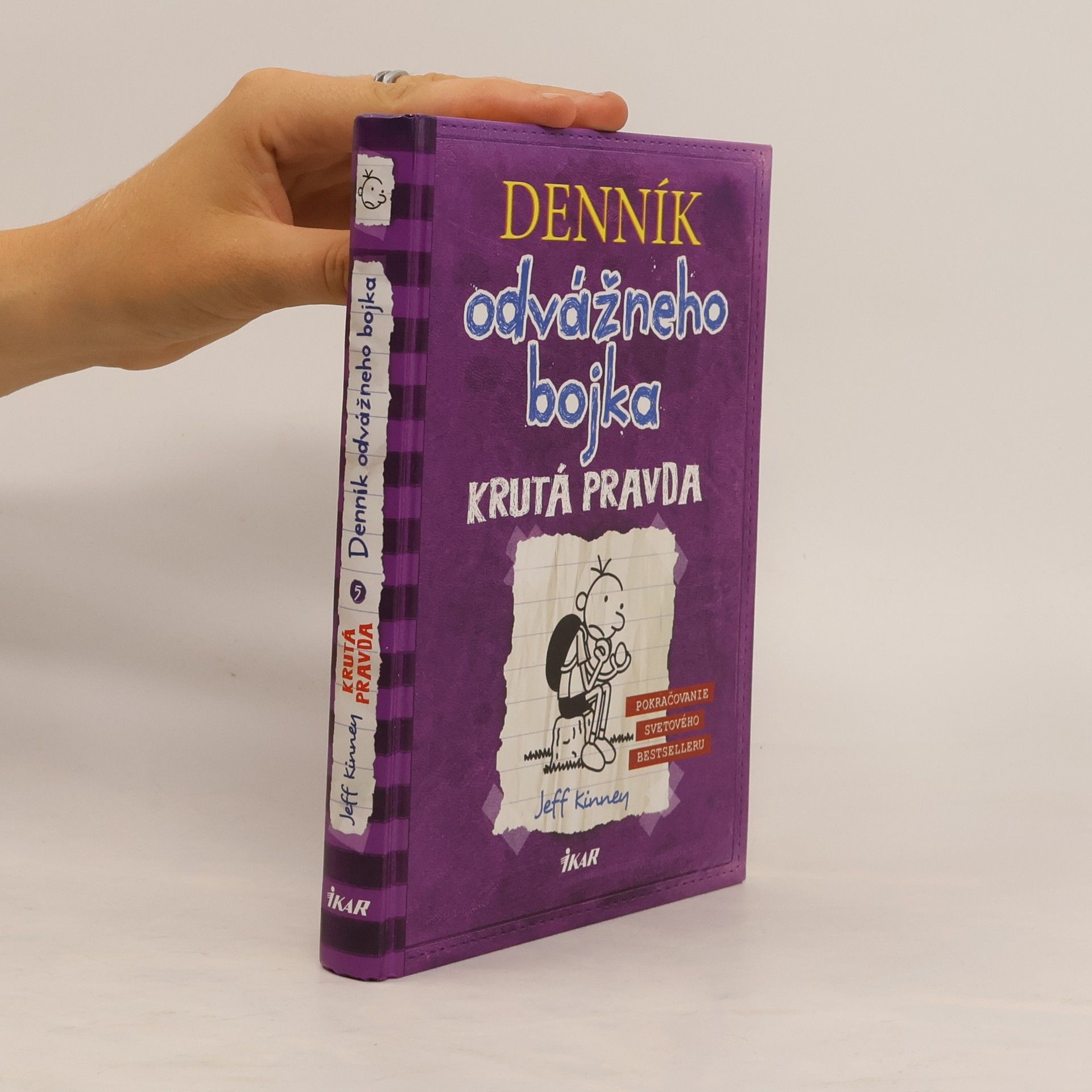 Jeff Kinney Denník odvážneho bojka 5. Krutá pravda