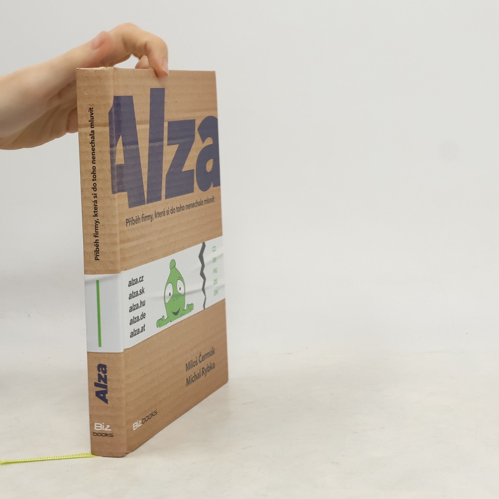 Miloš Čermák Alza. Příběh firmy, která si do toho nenechala mluvit